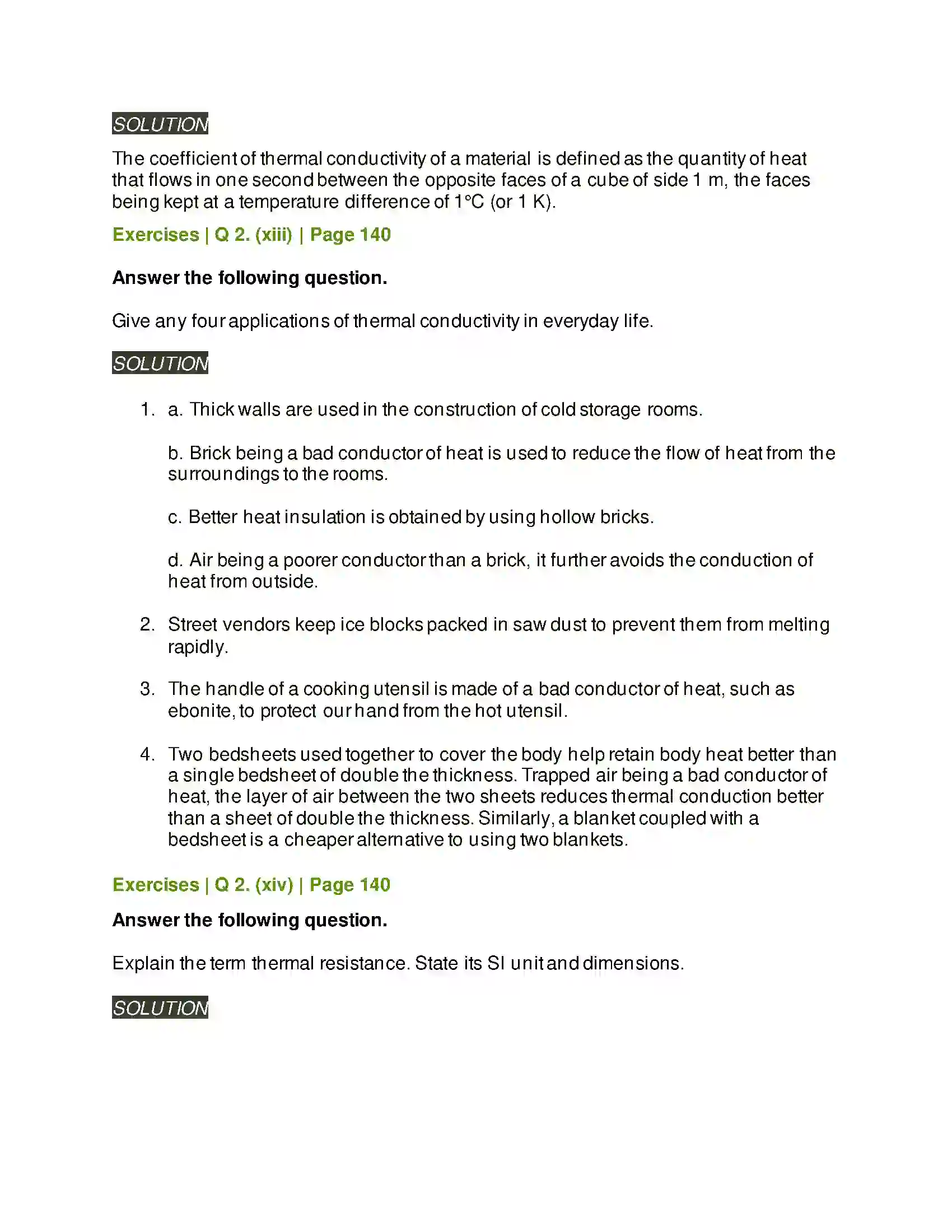 Maharashtra Board Class 11th Physics Thermal Properties of Matter Solution 10