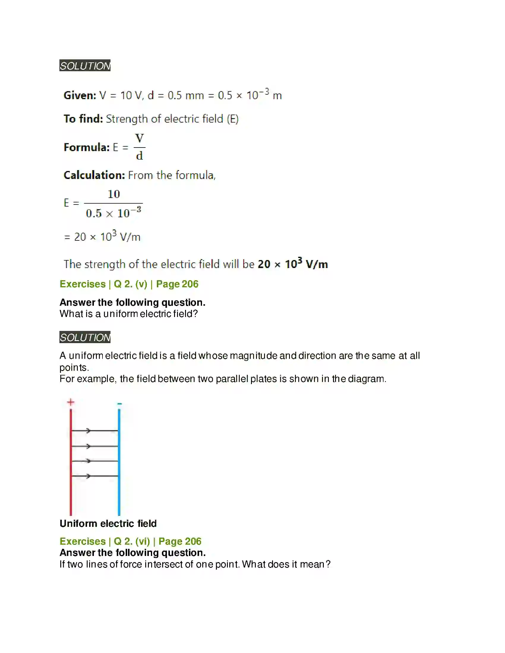 Maharashtra Board Class 11th Physics Electrostatics Solution 5