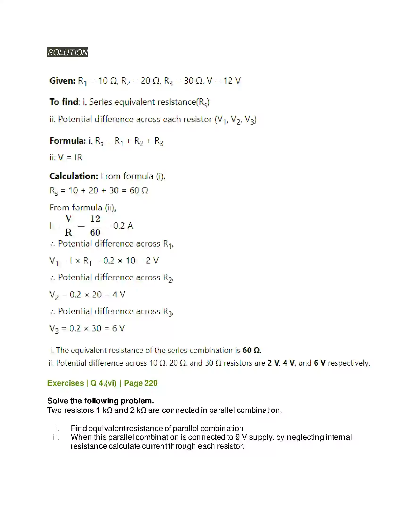 Maharashtra Board Class 11th Physics Electric Current Through Conductors Solution 12