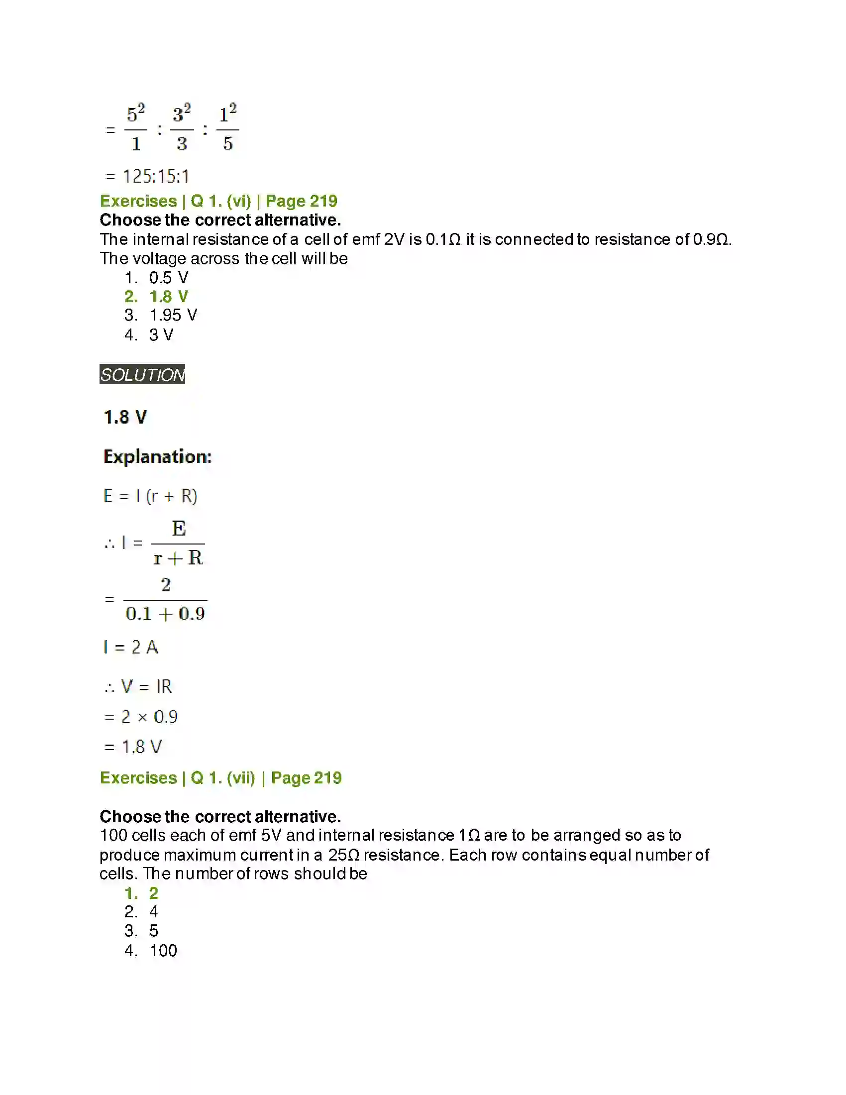 Maharashtra Board Class 11th Physics Electric Current Through Conductors Solution 4