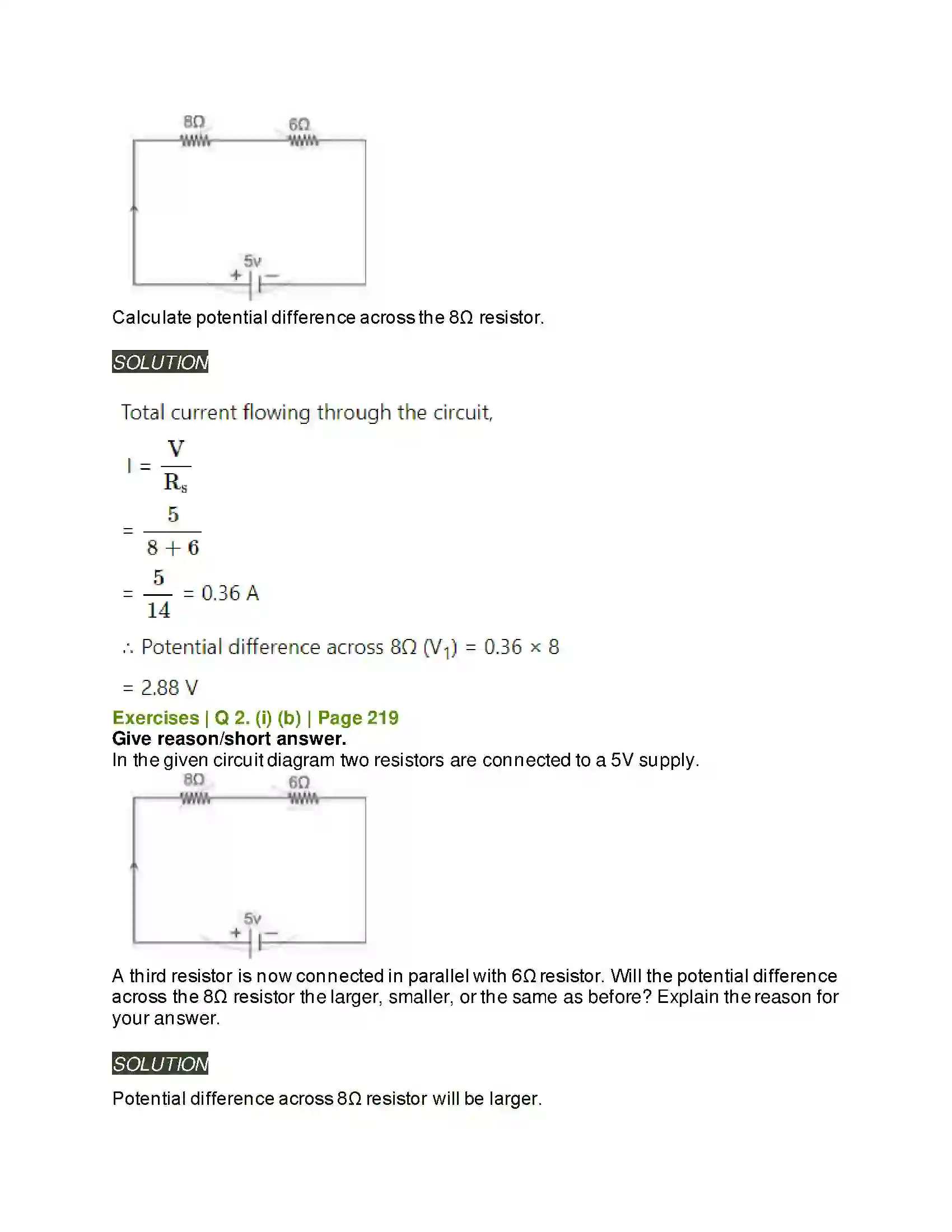 Maharashtra Board Class 11th Physics Electric Current Through Conductors Solution 6