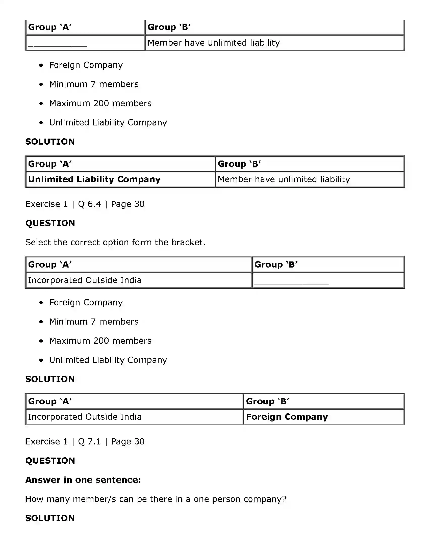 Maharashtra Board Class 11th Secretarial Practice Joint Stock Company Solution 12