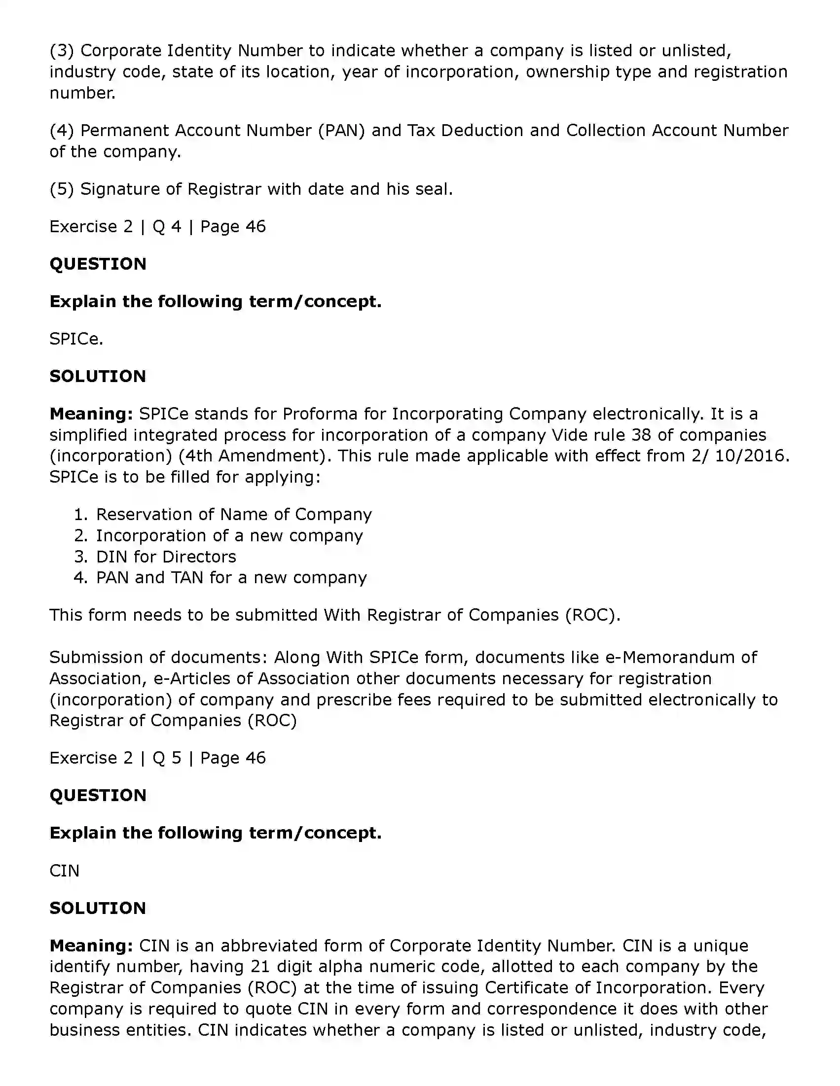 Maharashtra Board Class 11th Secretarial Practice Formation of a Company Solution 17