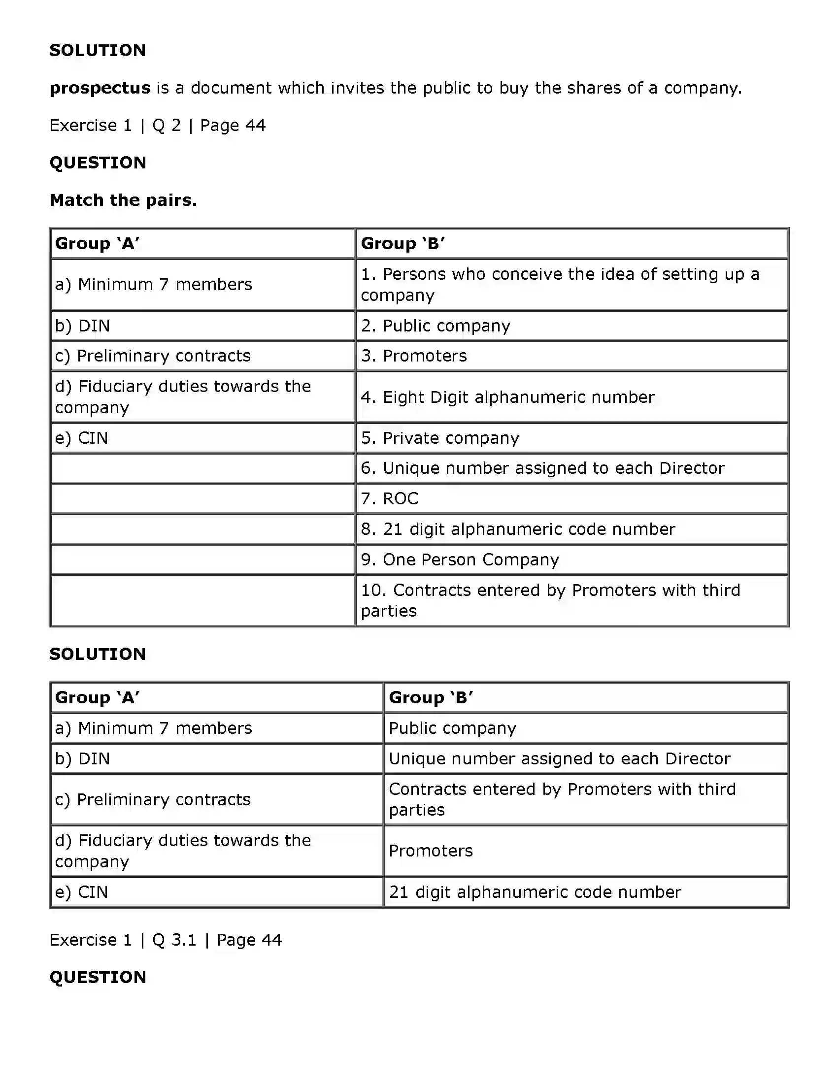 Maharashtra Board Class 11th Secretarial Practice Formation of a Company Solution 4