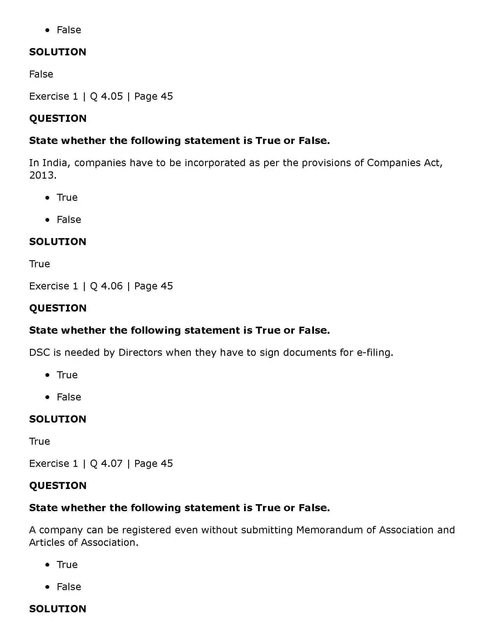 Maharashtra Board Class 11th Secretarial Practice Formation of a Company Solution 7