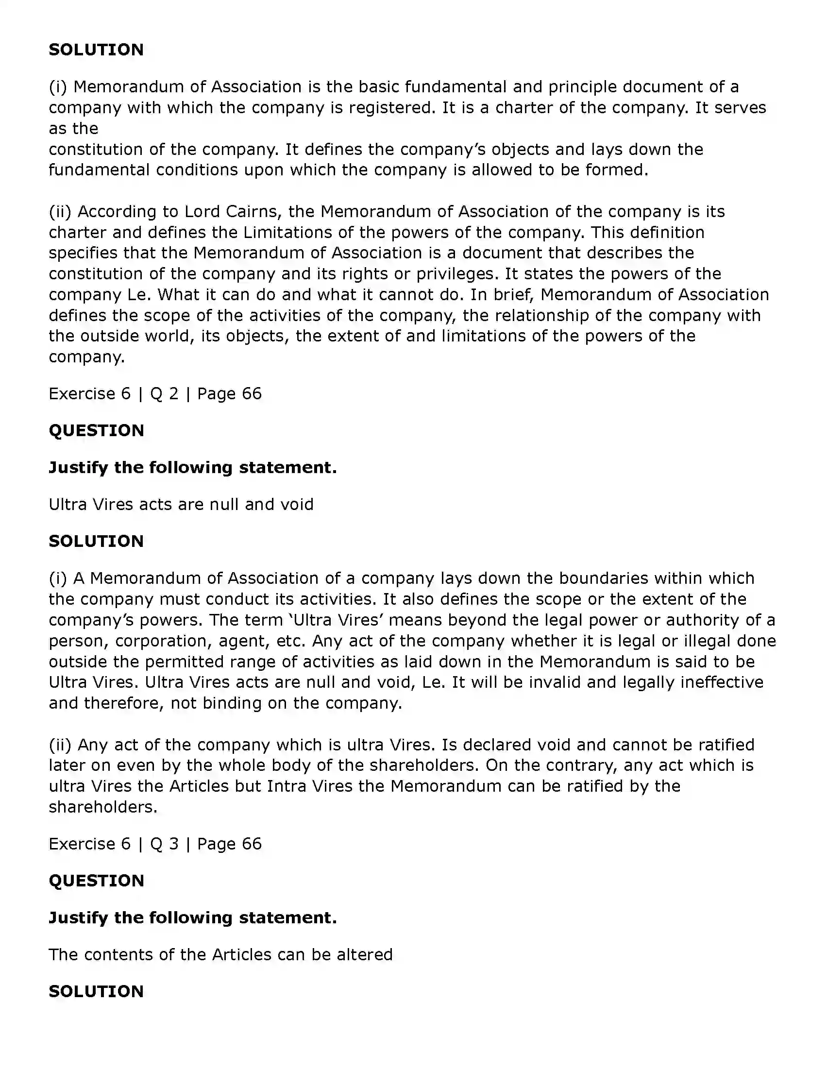 Maharashtra Board Class 11th Secretarial Practice Documents Related to Formation of a Company Solution 38