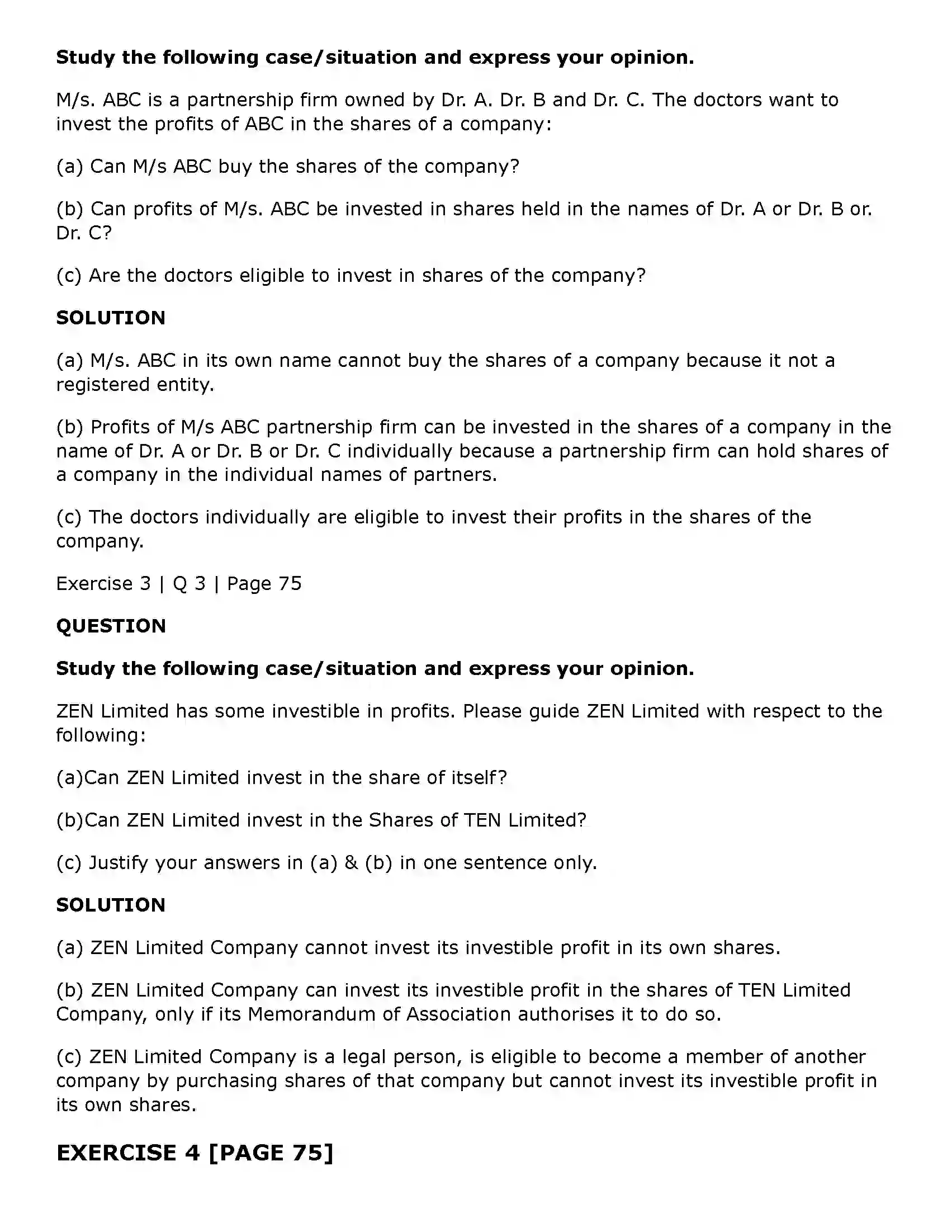 Maharashtra Board Class 11th Secretarial Practice Members of a Company Solution 15