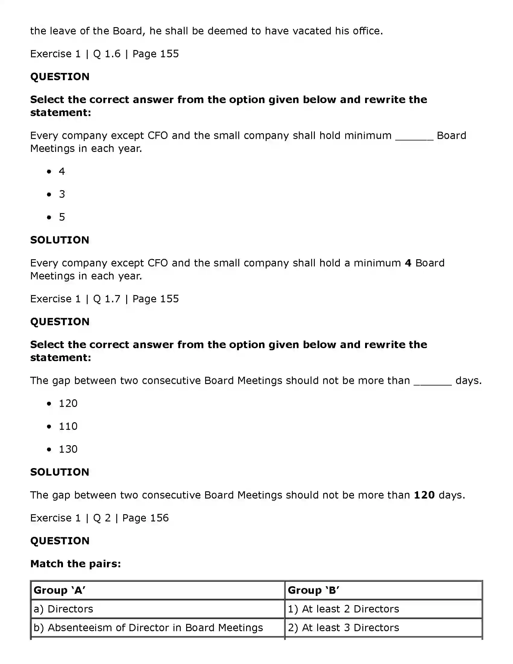 Maharashtra Board Class 11th Secretarial Practice Correspondence with Directors Solution 3