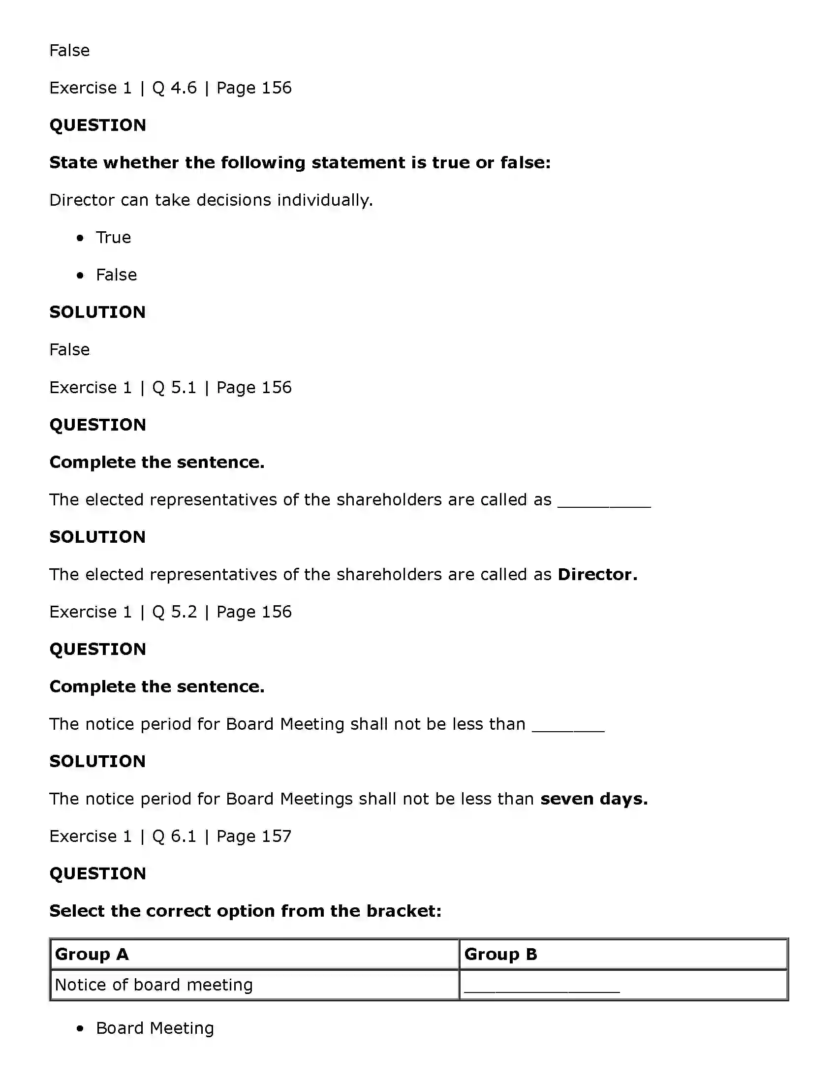 Maharashtra Board Class 11th Secretarial Practice Correspondence with Directors Solution 7