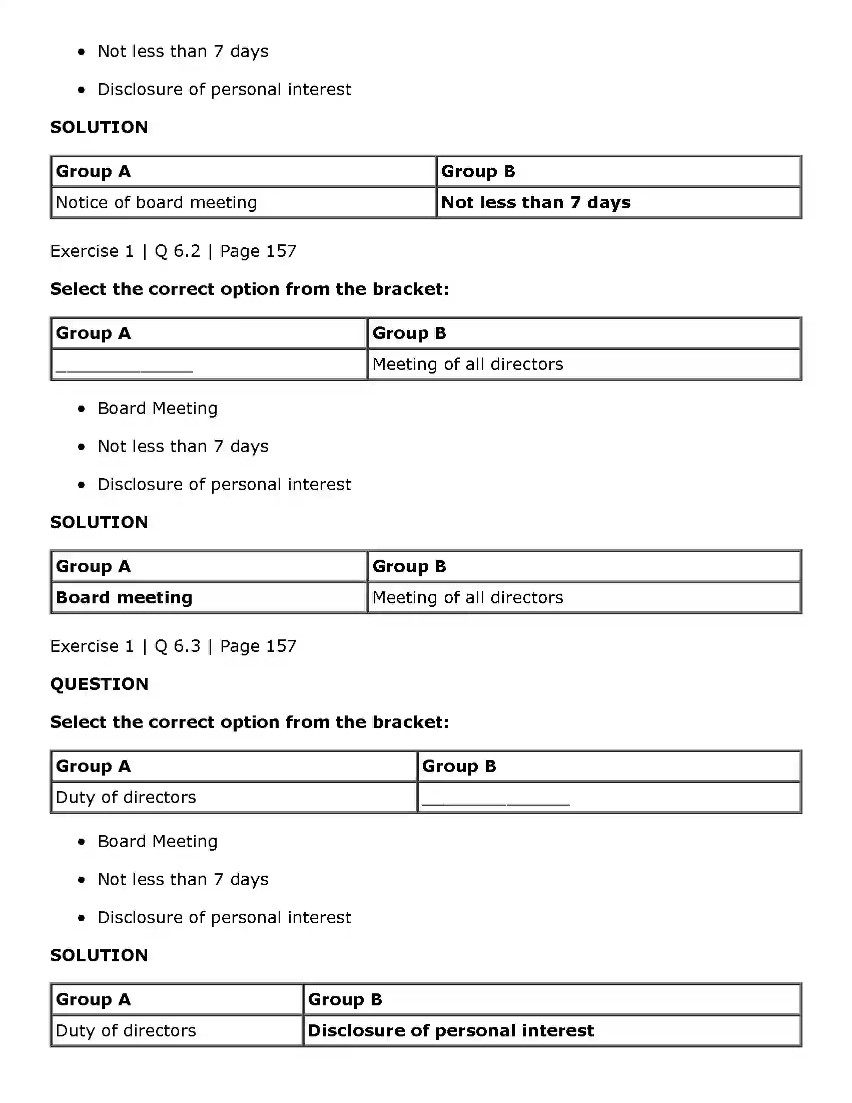 Maharashtra Board Class 11th Secretarial Practice Correspondence with Directors Solution 8