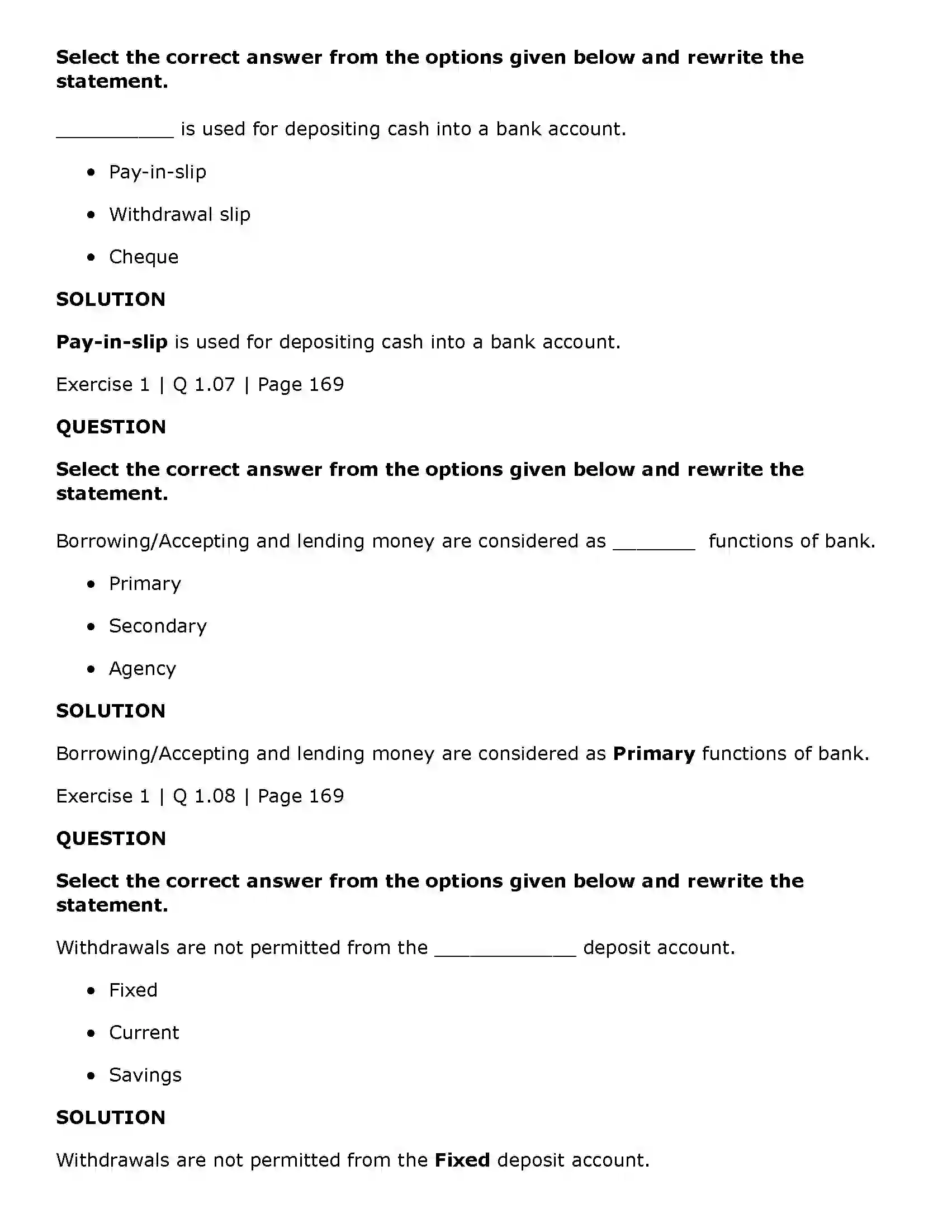 Maharashtra Board Class 11th Secretarial Practice Correspondence with Banks Solution 3