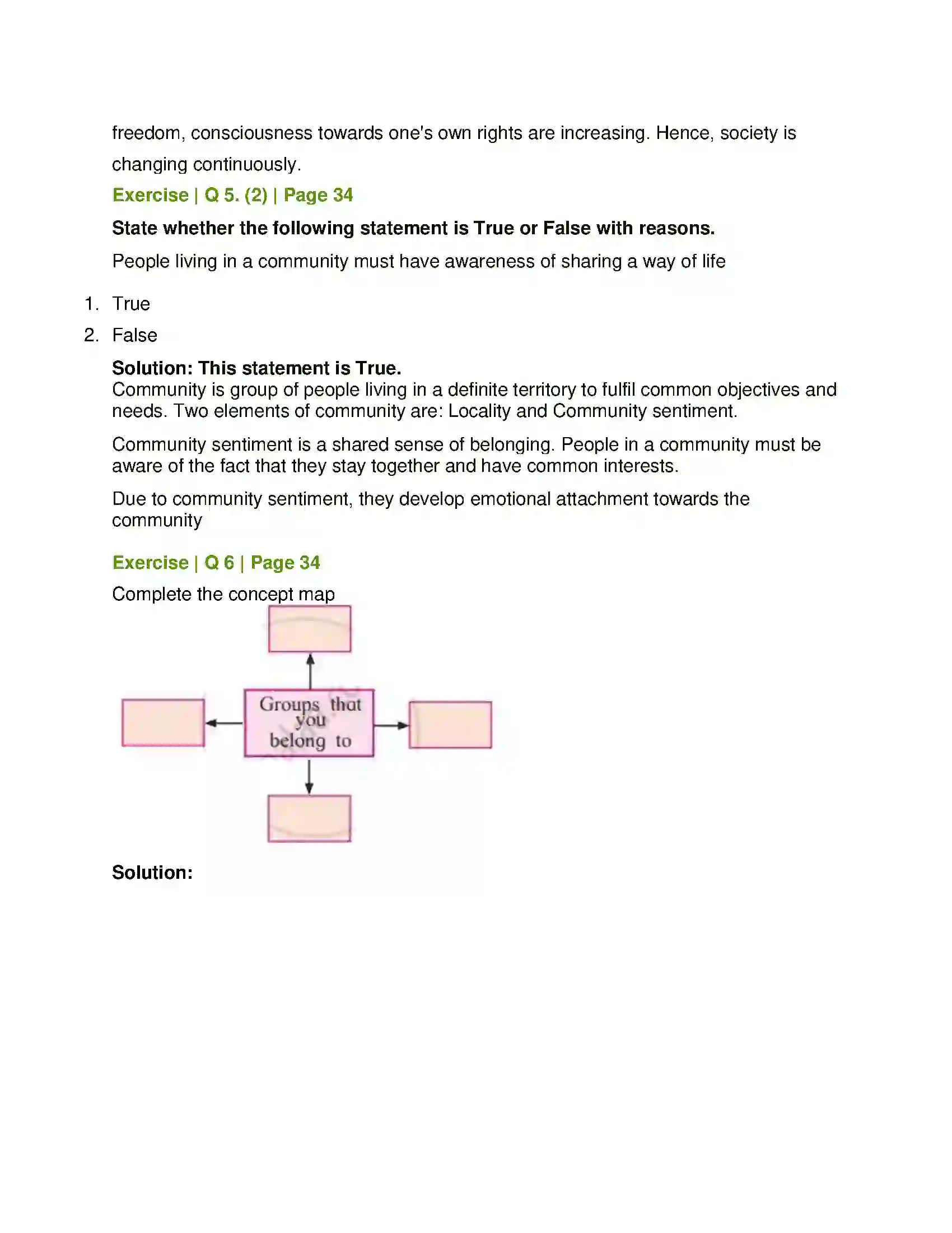 Maharashtra Board Class 11th Sociology Basic Concepts in Sociology Solution 7