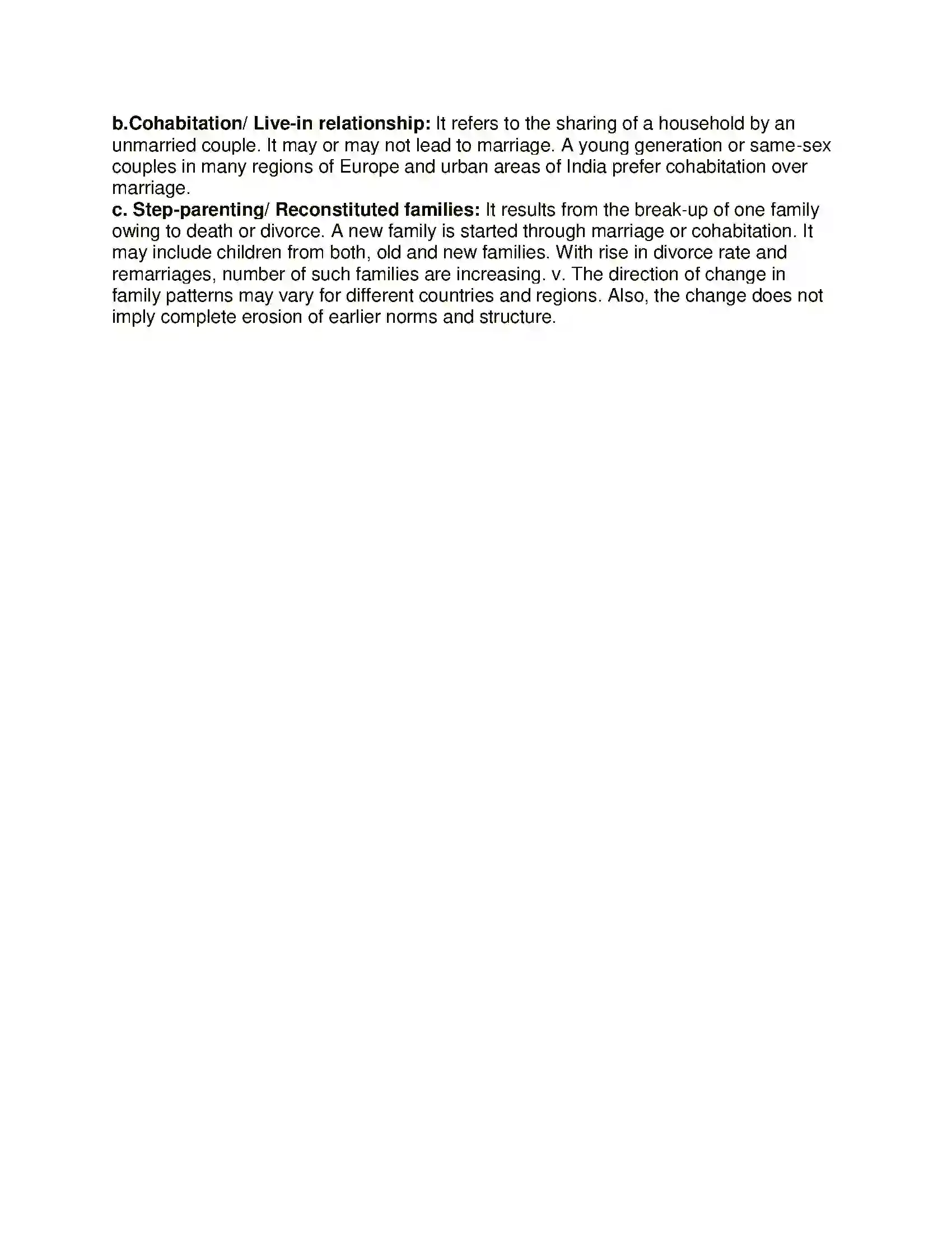 Maharashtra Board Class 11th Sociology Social Institutions Solution 8