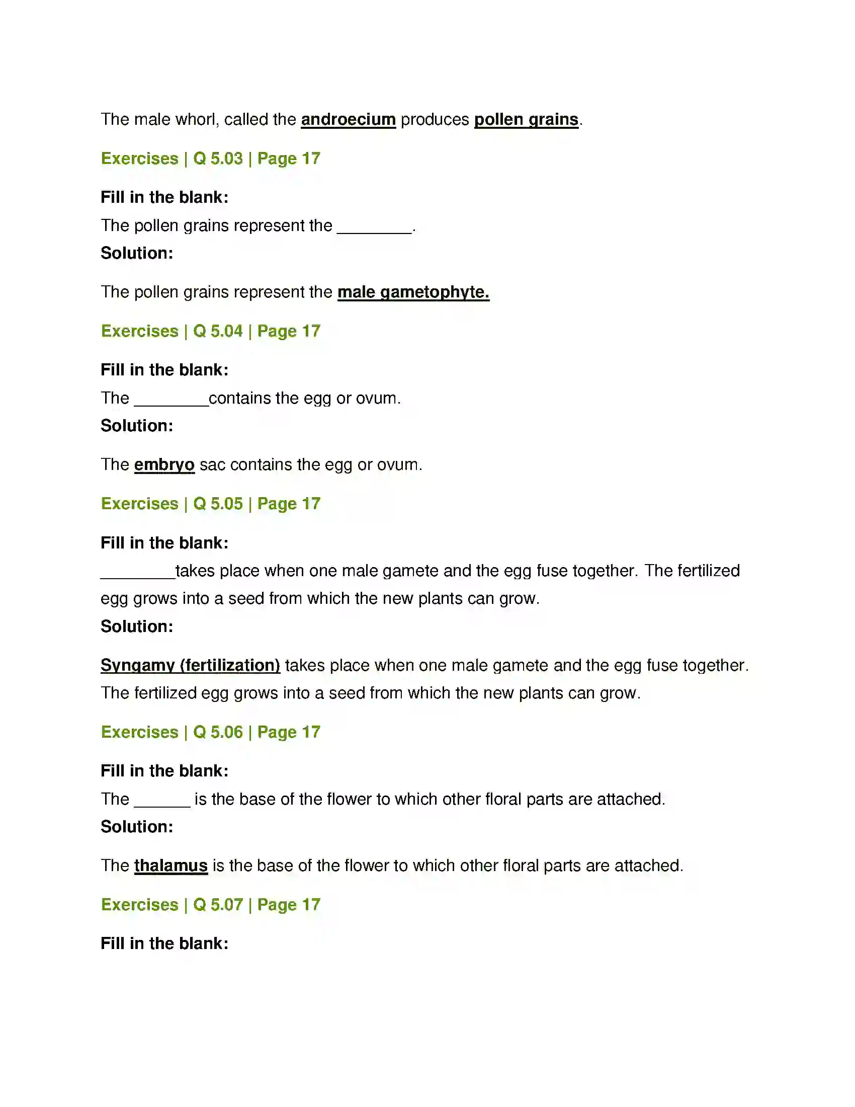 Maharashtra Board Class 12th Biology Reproduction in Lower and Higher Plants Solution 12