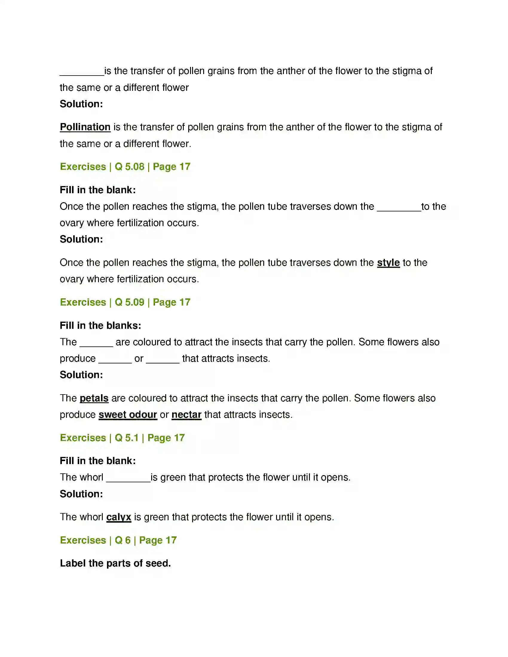 Maharashtra Board Class 12th Biology Reproduction in Lower and Higher Plants Solution 13
