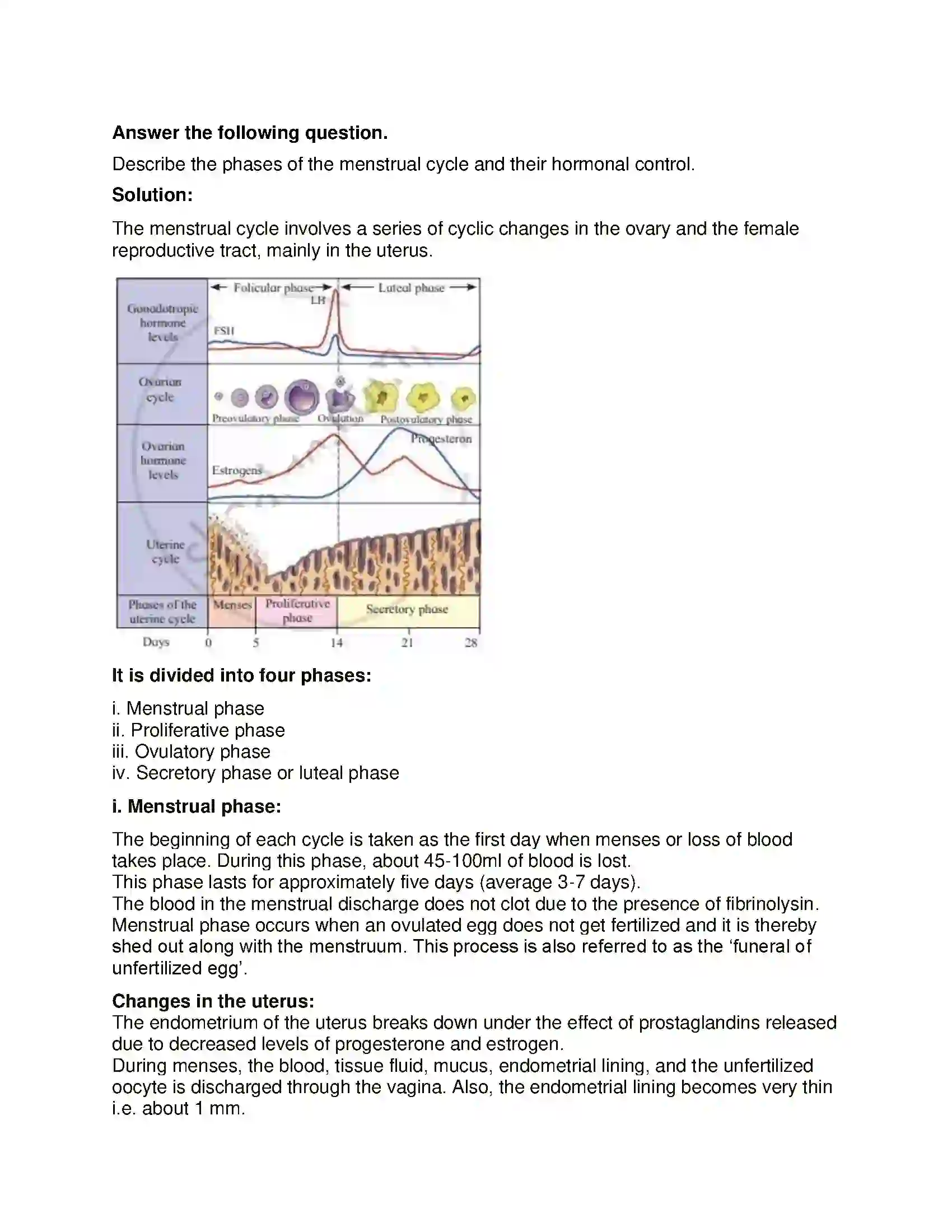 Maharashtra Board Class 12th Biology Reproduction in Lower and Higher Animals Solution 11