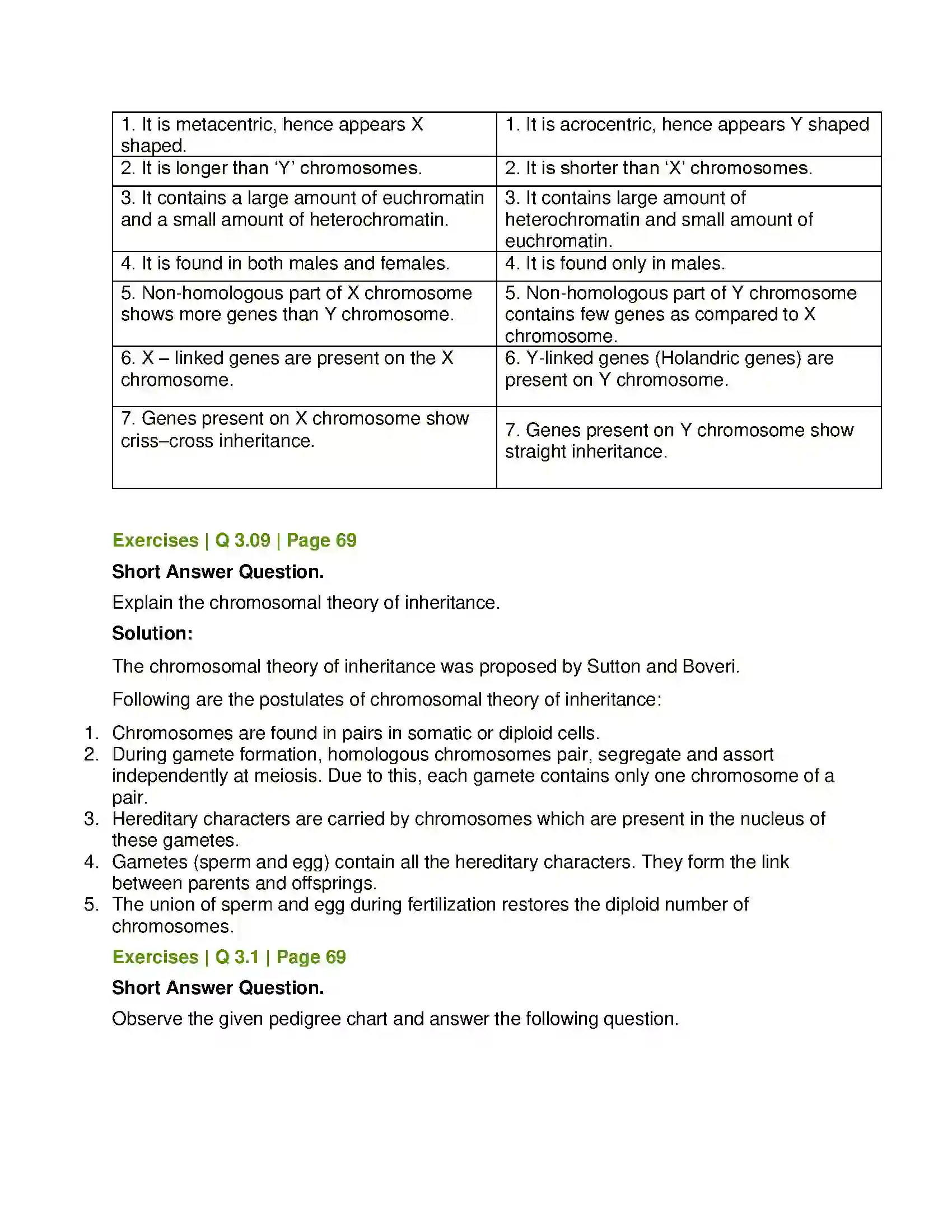 Maharashtra Board Class 12th Biology Inheritance and Variation Solution 10
