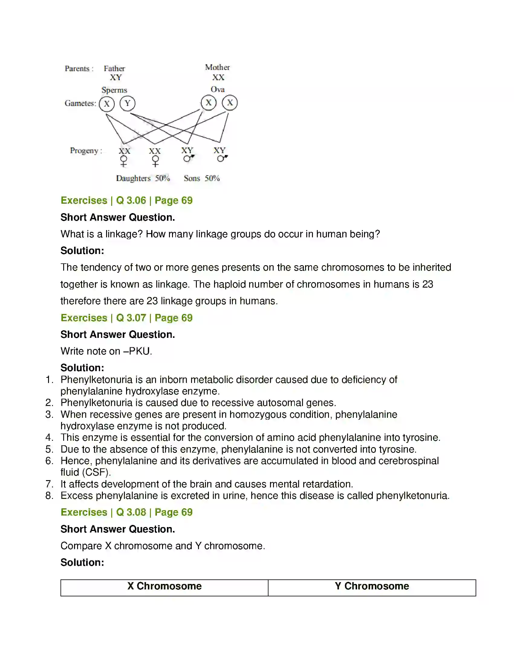 Maharashtra Board Class 12th Biology Inheritance and Variation Solution 9