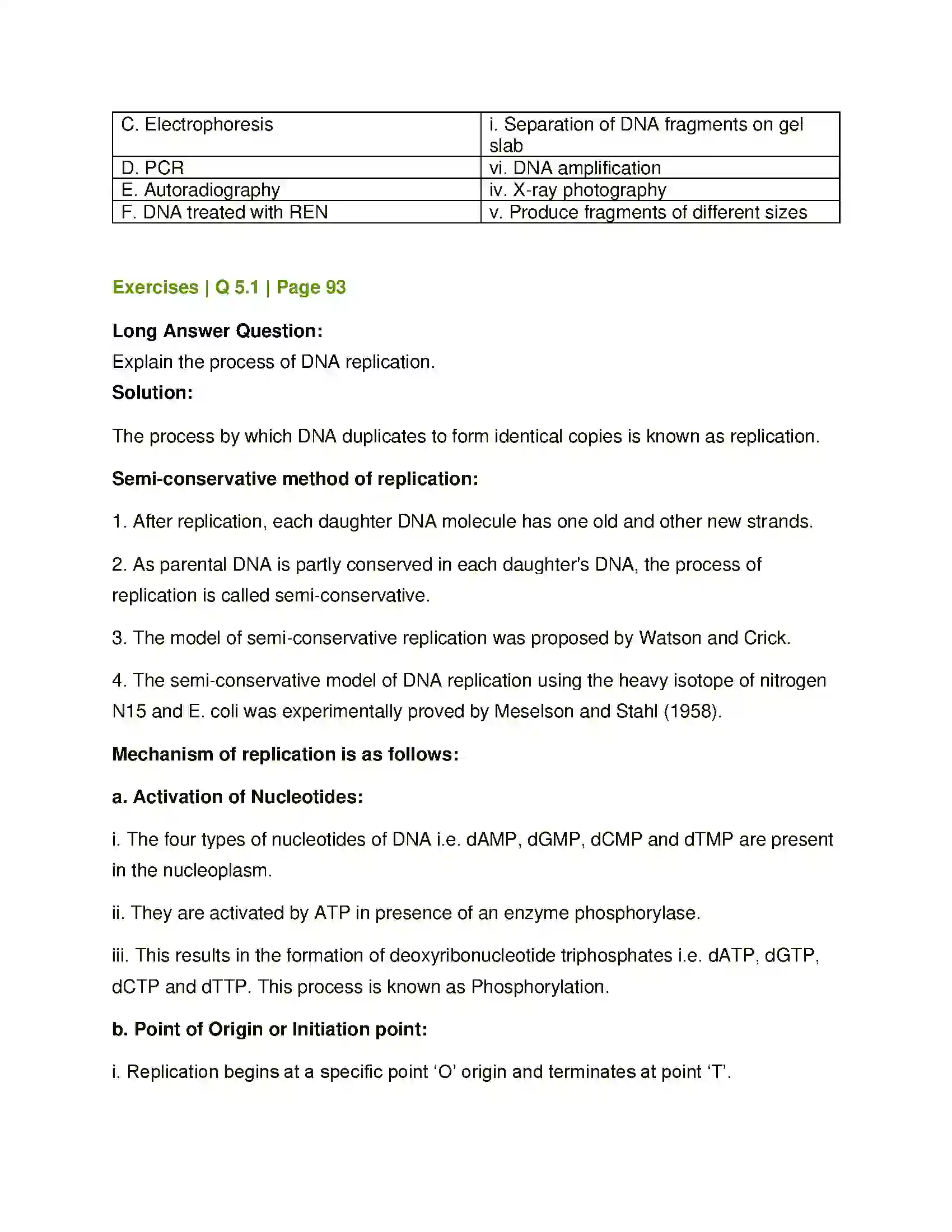 Maharashtra Board Class 12th Biology Molecular Basis of Inheritance Solution 12