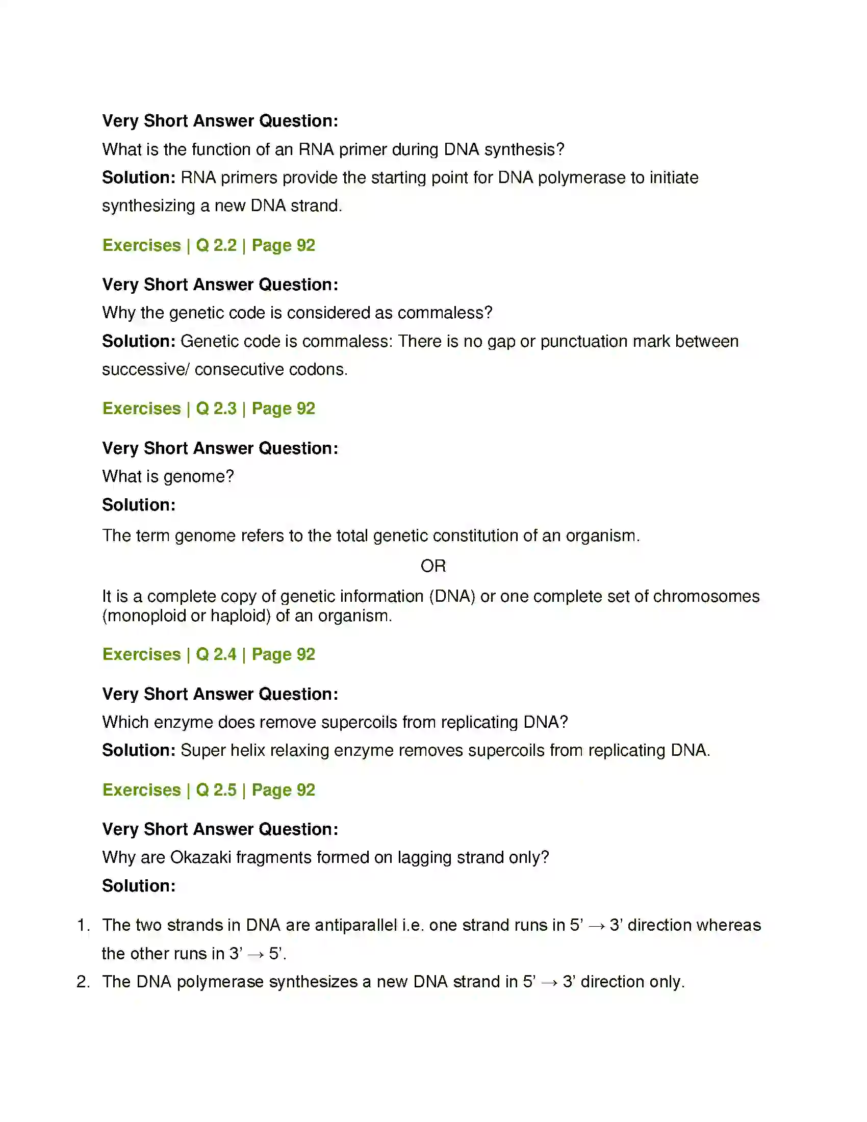 Maharashtra Board Class 12th Biology Molecular Basis of Inheritance Solution 4