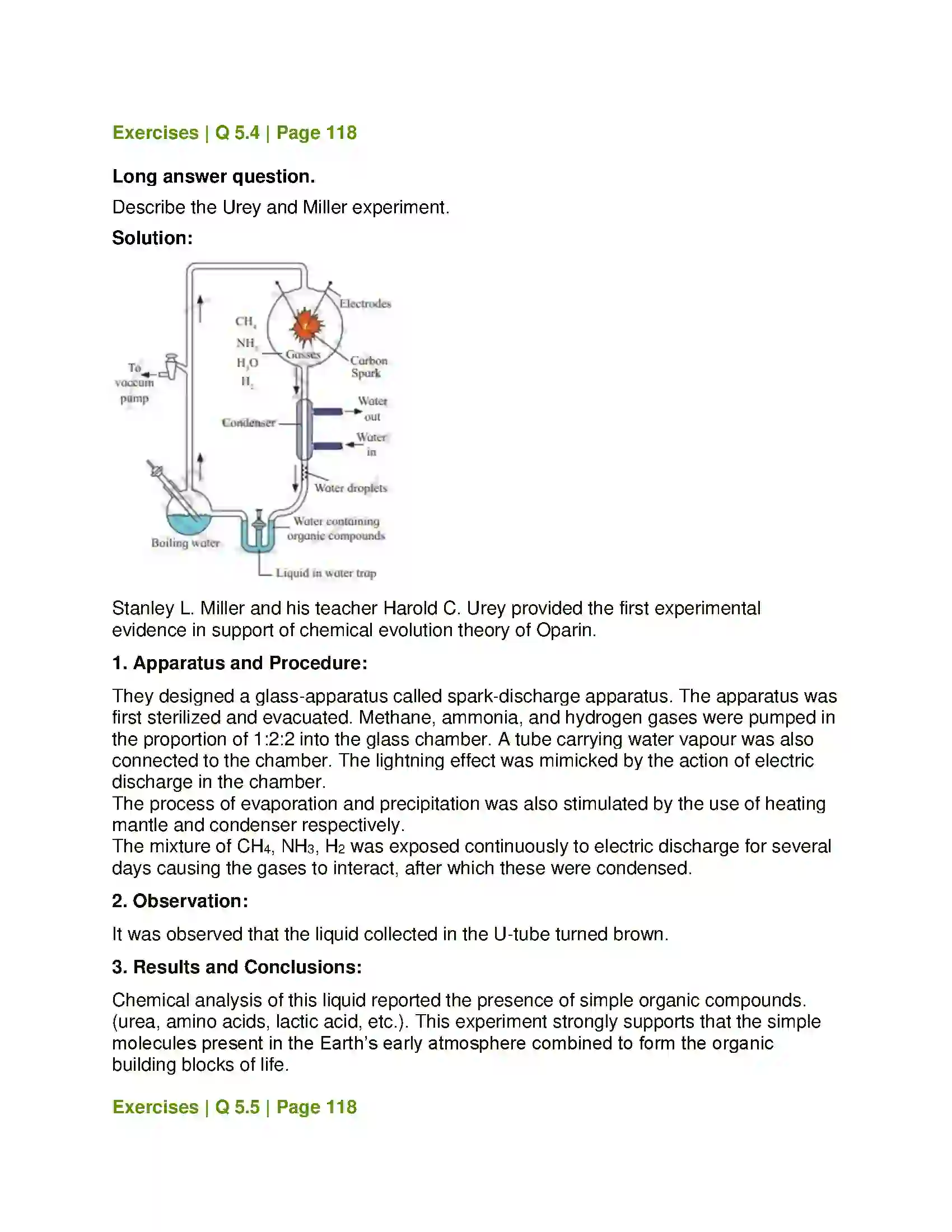 Maharashtra Board Class 12th Biology Origin and Evolution of Life Solution 12