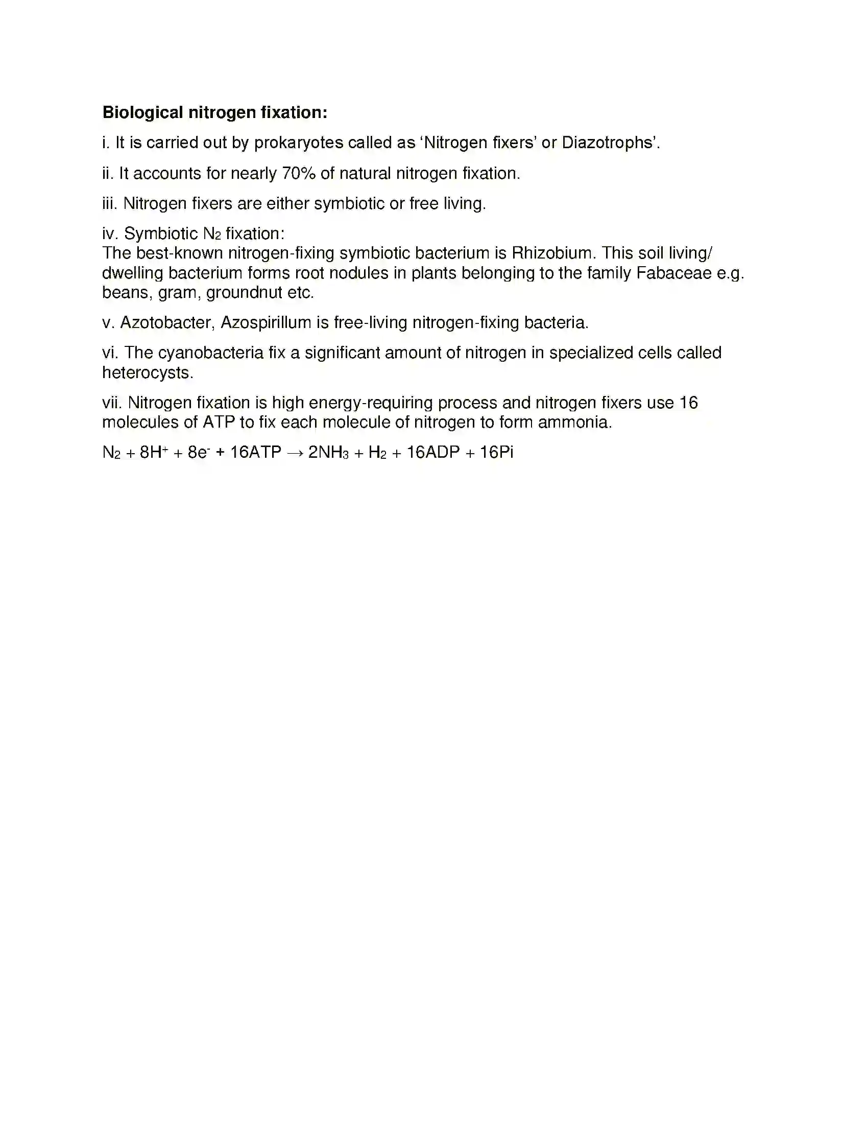 Maharashtra Board Class 12th Biology Plant Growth and Mineral Nutrition Solution 12