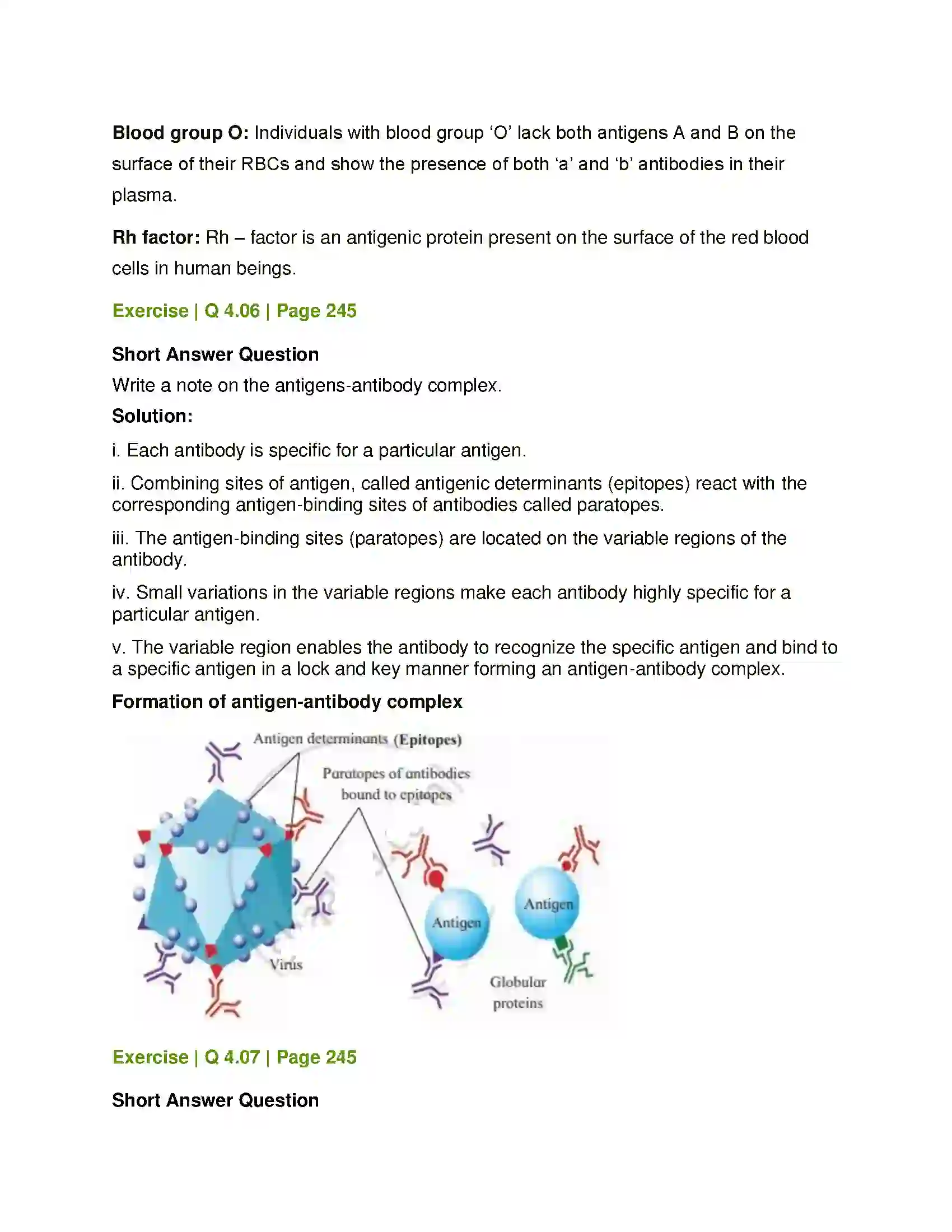 Maharashtra Board Class 12th Biology Human Health and Diseases Solution 16