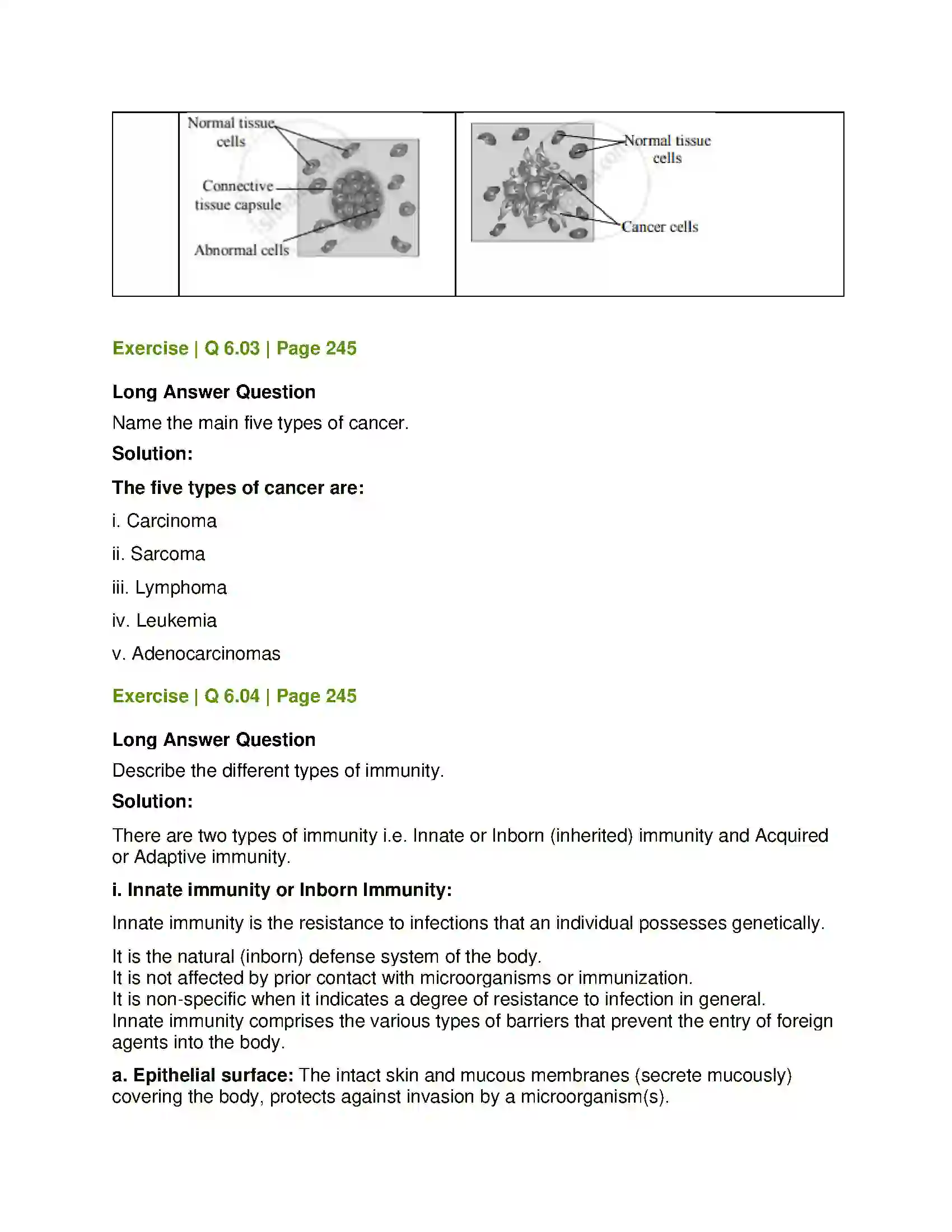 Maharashtra Board Class 12th Biology Human Health and Diseases Solution 26