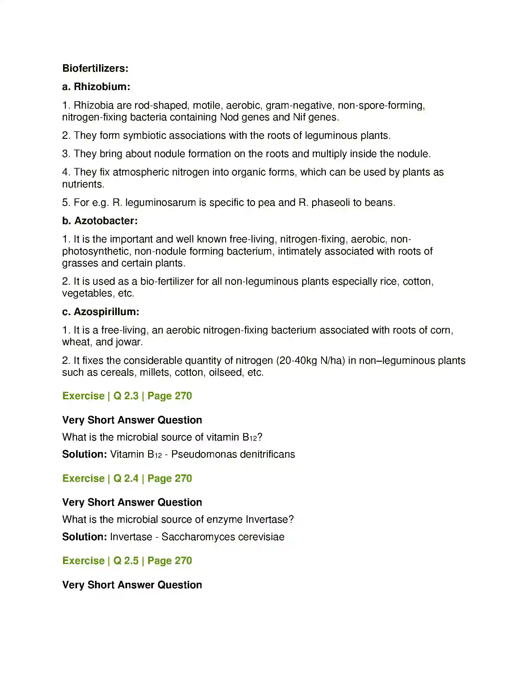 Maharashtra Board Class 12th Biology Enhancement of Food Production Solution 4