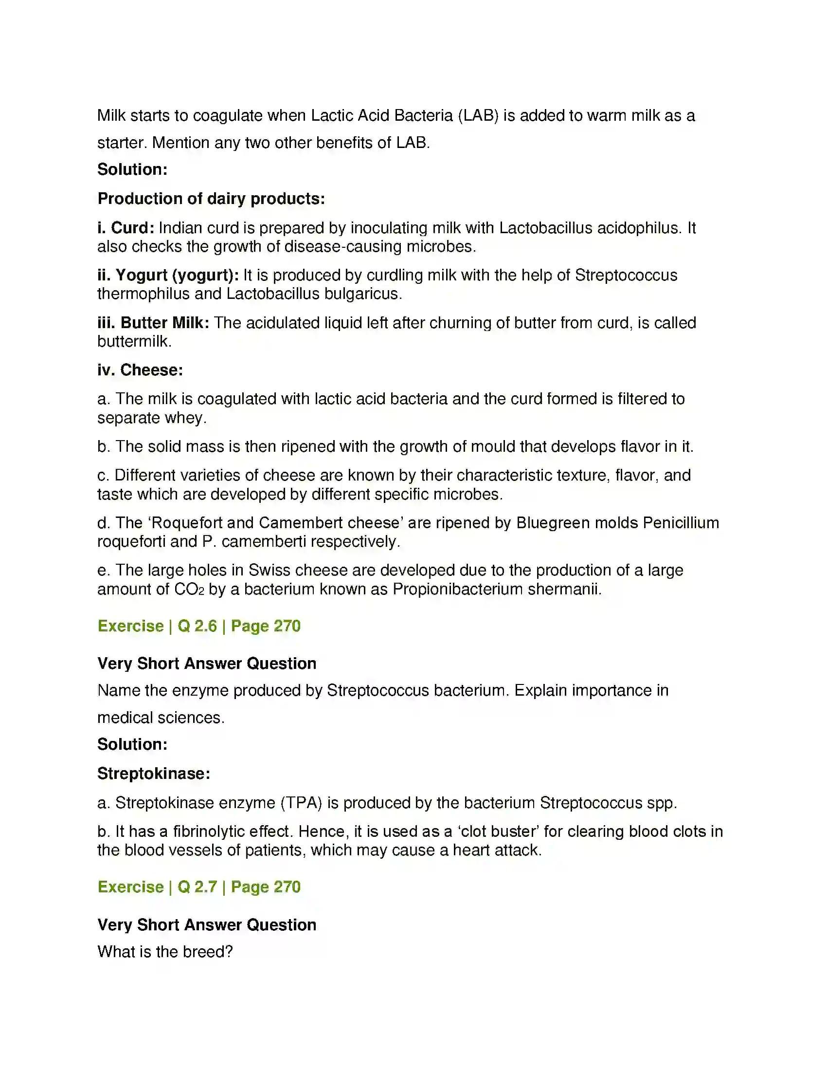 Maharashtra Board Class 12th Biology Enhancement of Food Production Solution 5