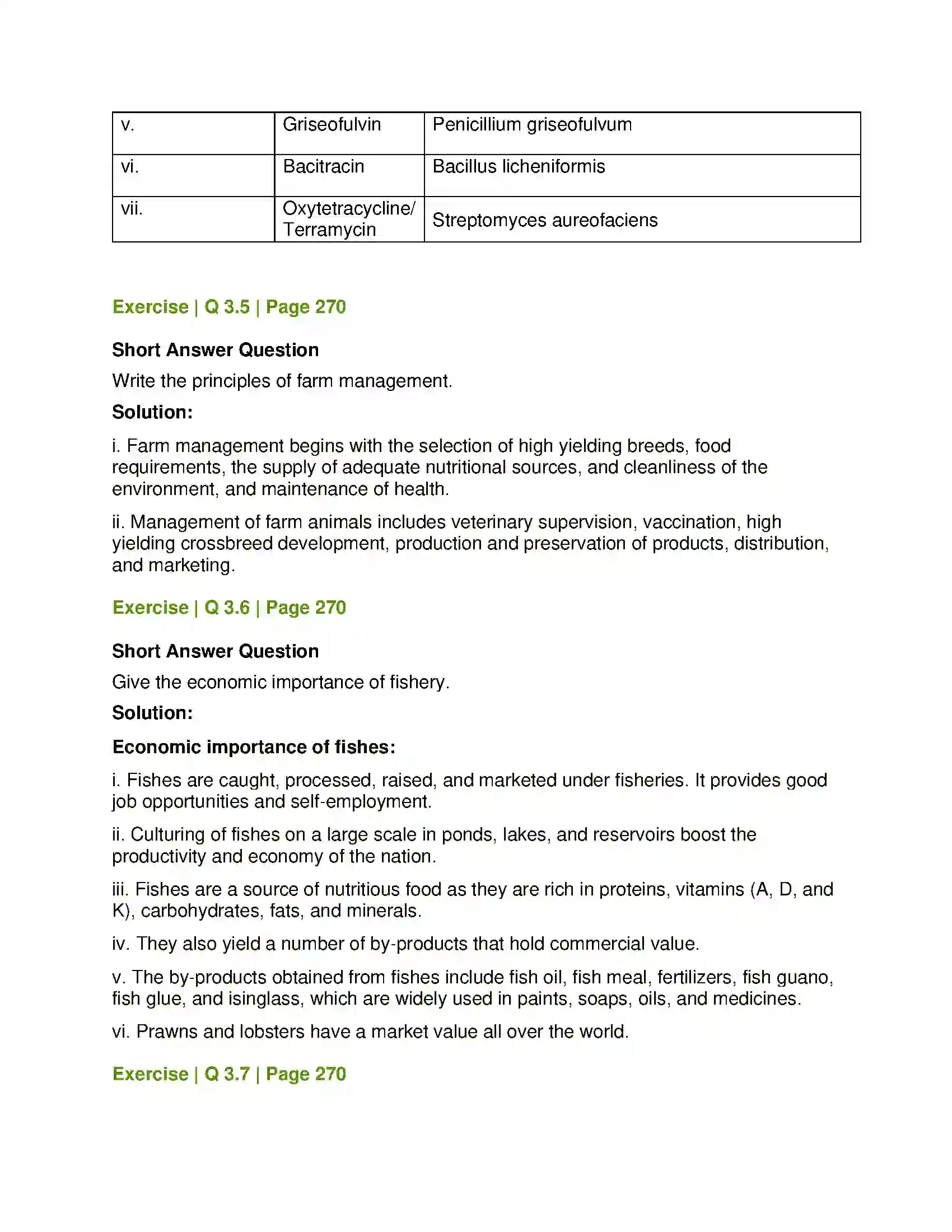 Maharashtra Board Class 12th Biology Enhancement of Food Production Solution 9