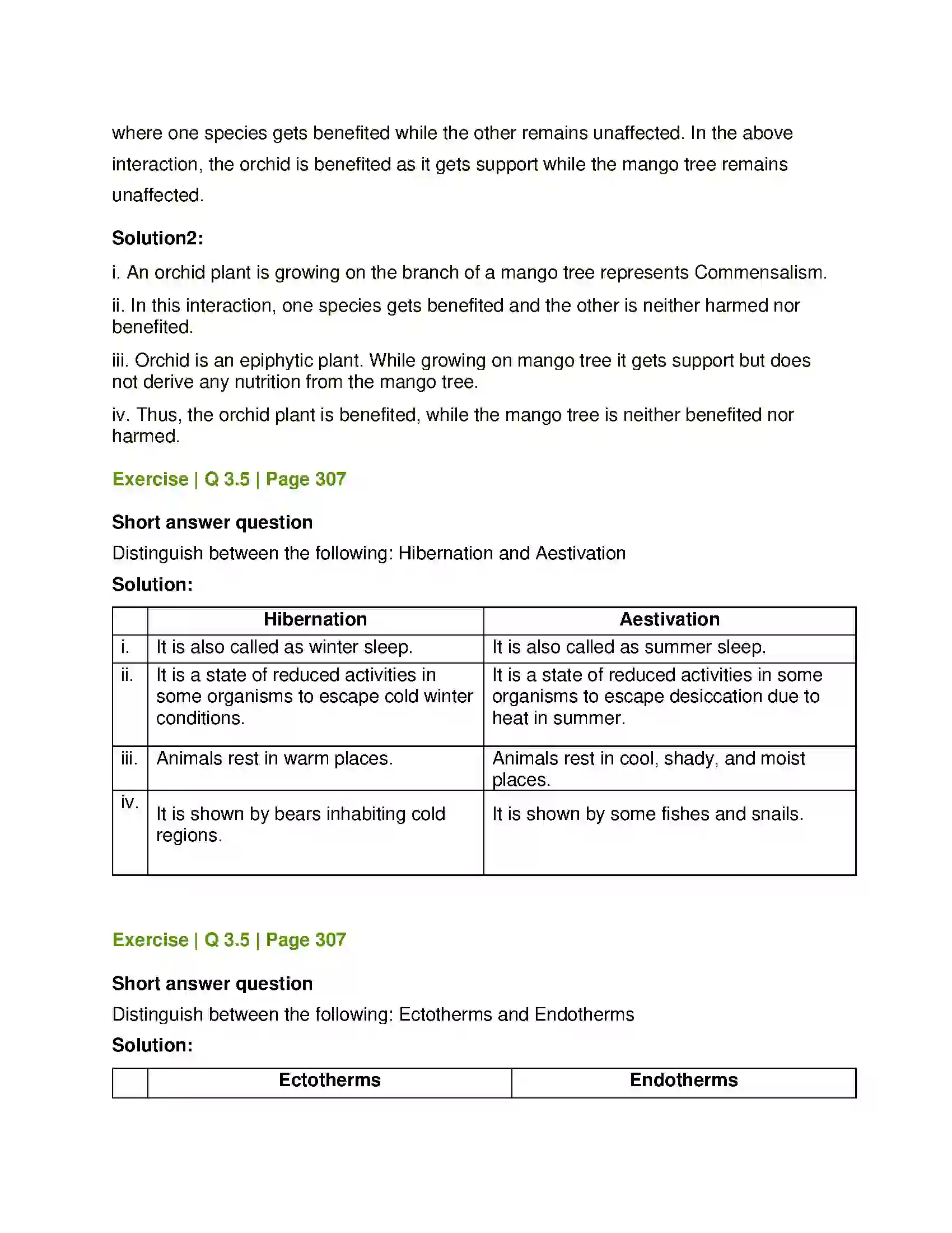 Maharashtra Board Class 12th Biology Organisms and Populations Solution 6