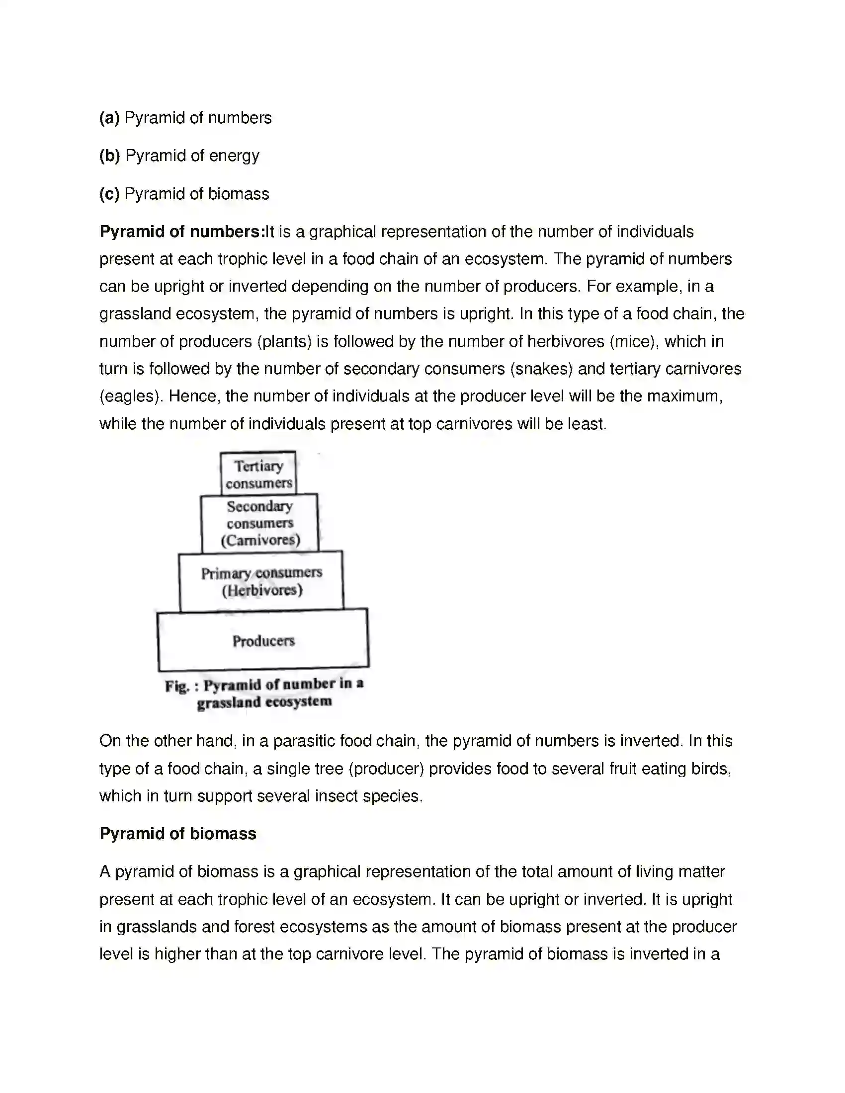 Maharashtra Board Class 12th Biology Ecosystems and Energy Flow Solution 5