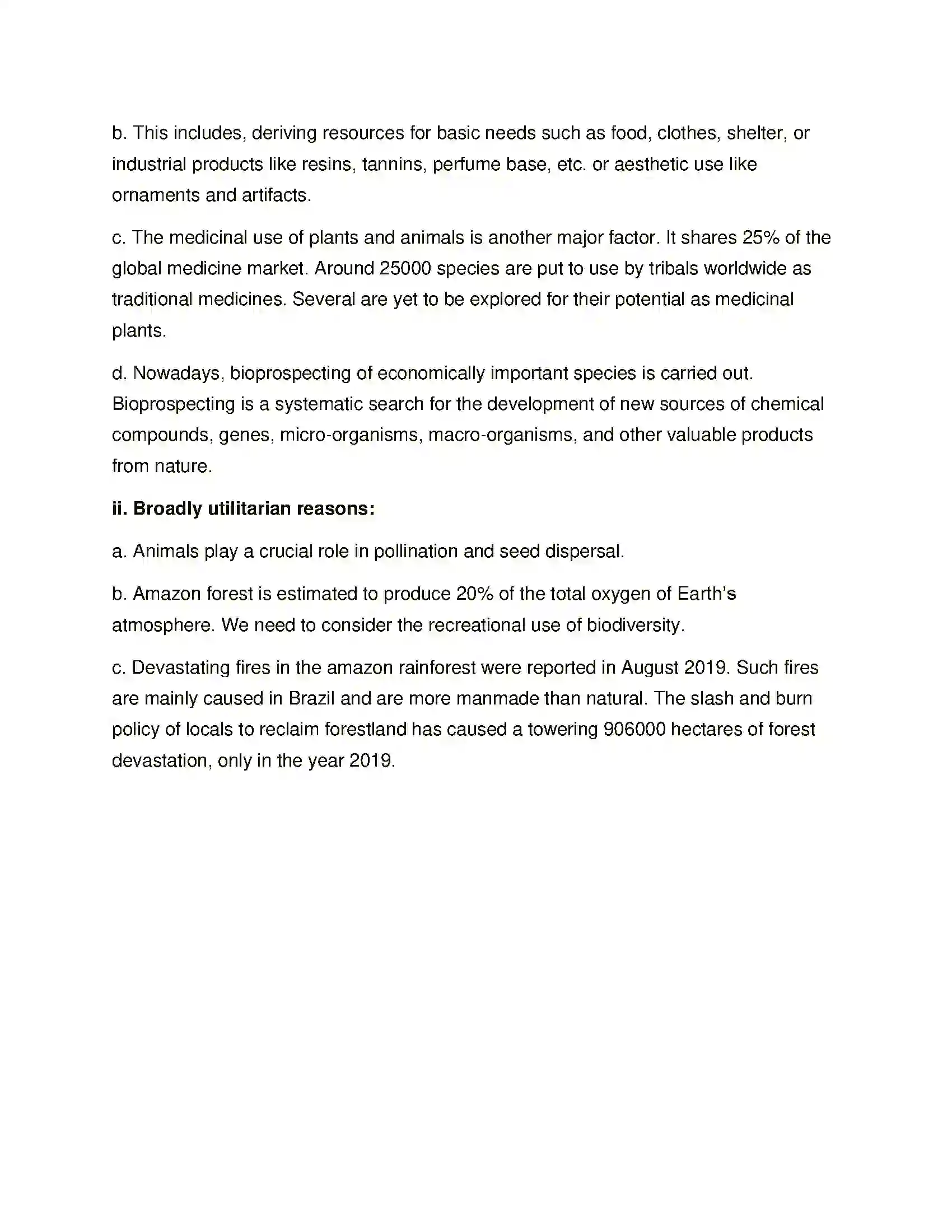 Maharashtra Board Class 12th Biology Biodiversity, Conservation and Environmental Issues Solution 10