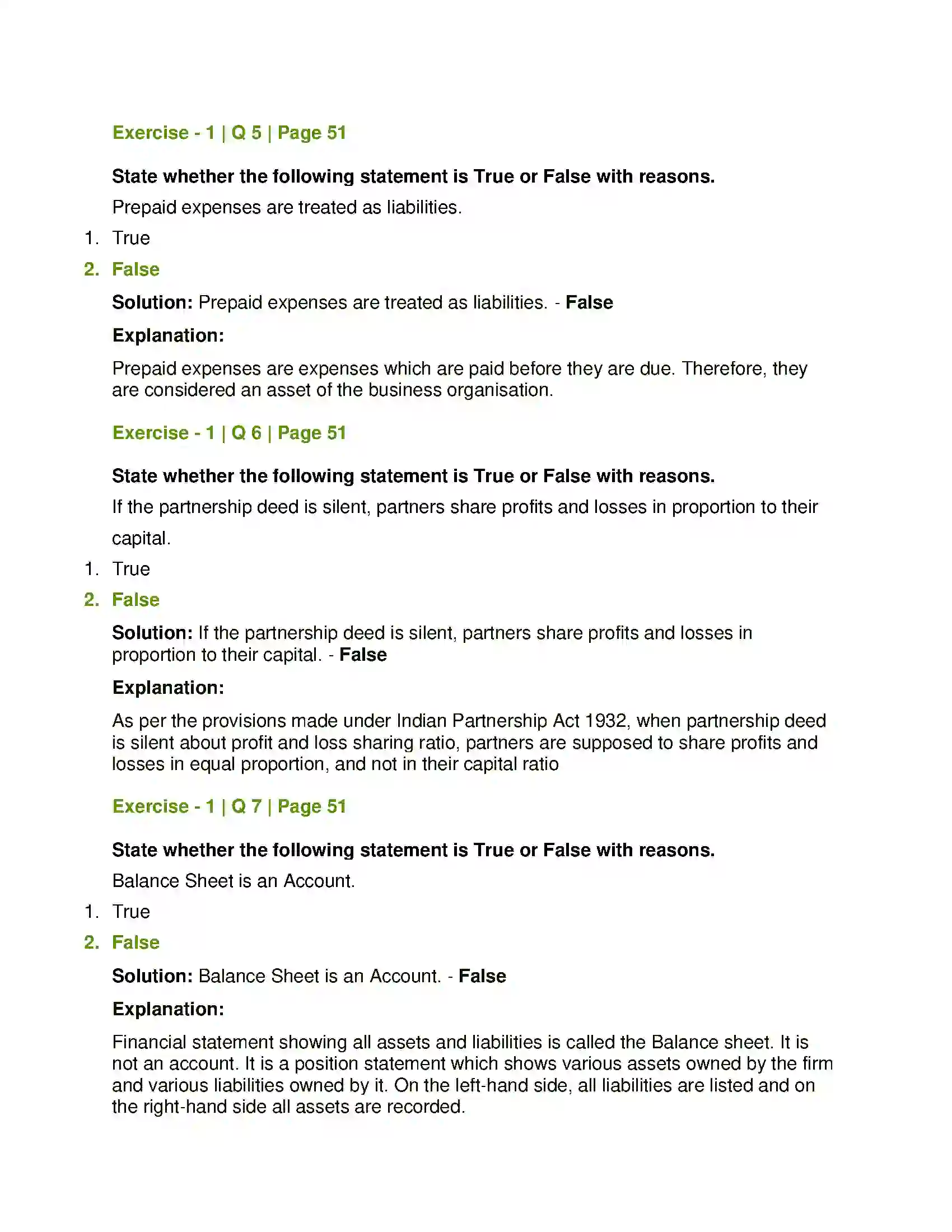 Maharashtra Board Class 12th Book Keeping & Accountancy Introduction to Partnership and Partnership Final Accounts Solution 8