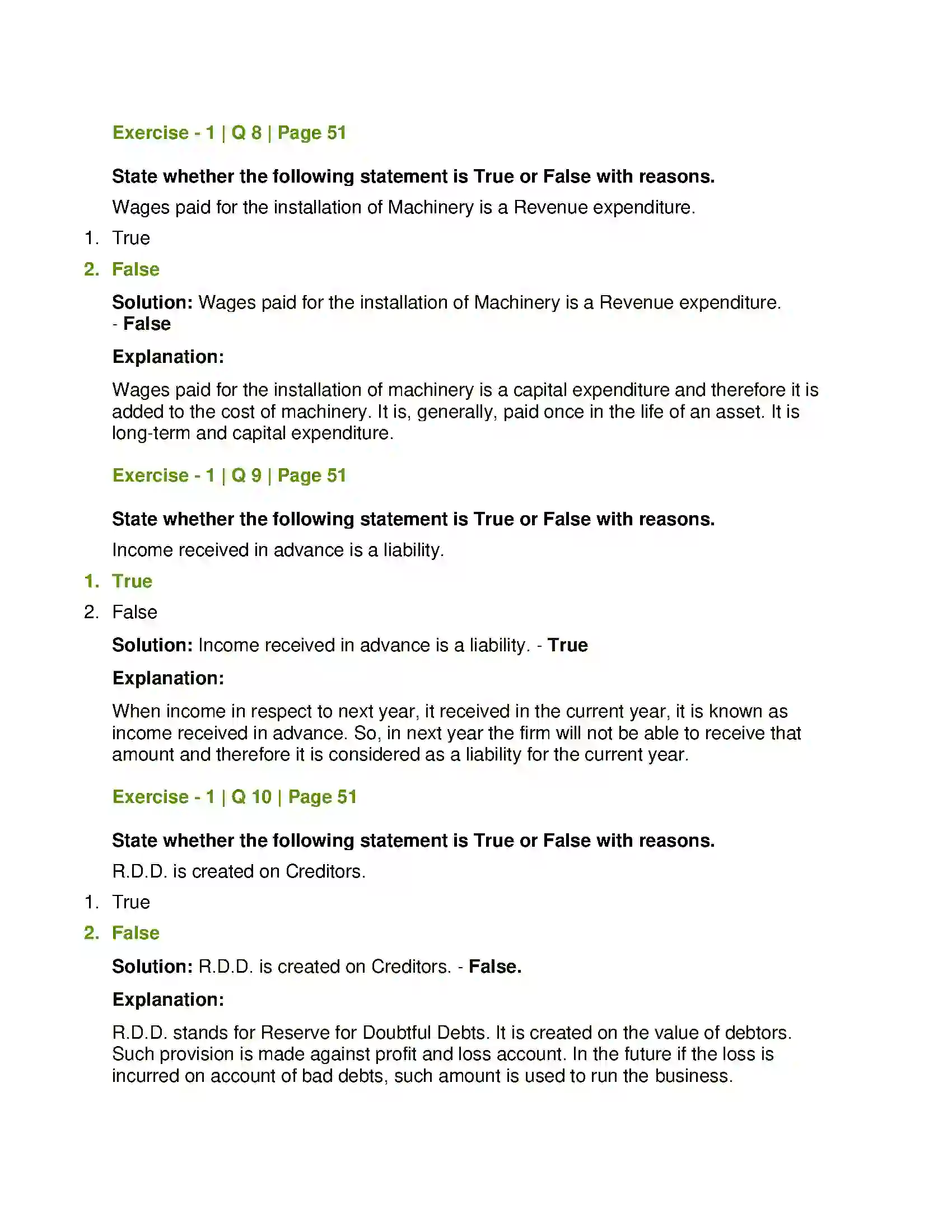 Maharashtra Board Class 12th Book Keeping & Accountancy Introduction to Partnership and Partnership Final Accounts Solution 9