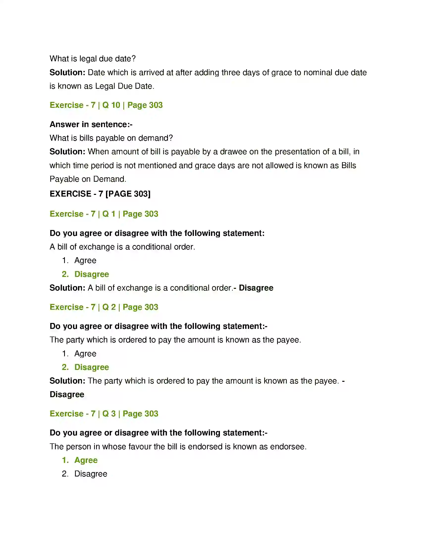Maharashtra Board Class 12th Book Keeping & Accountancy Bills of Exchange Solution 14