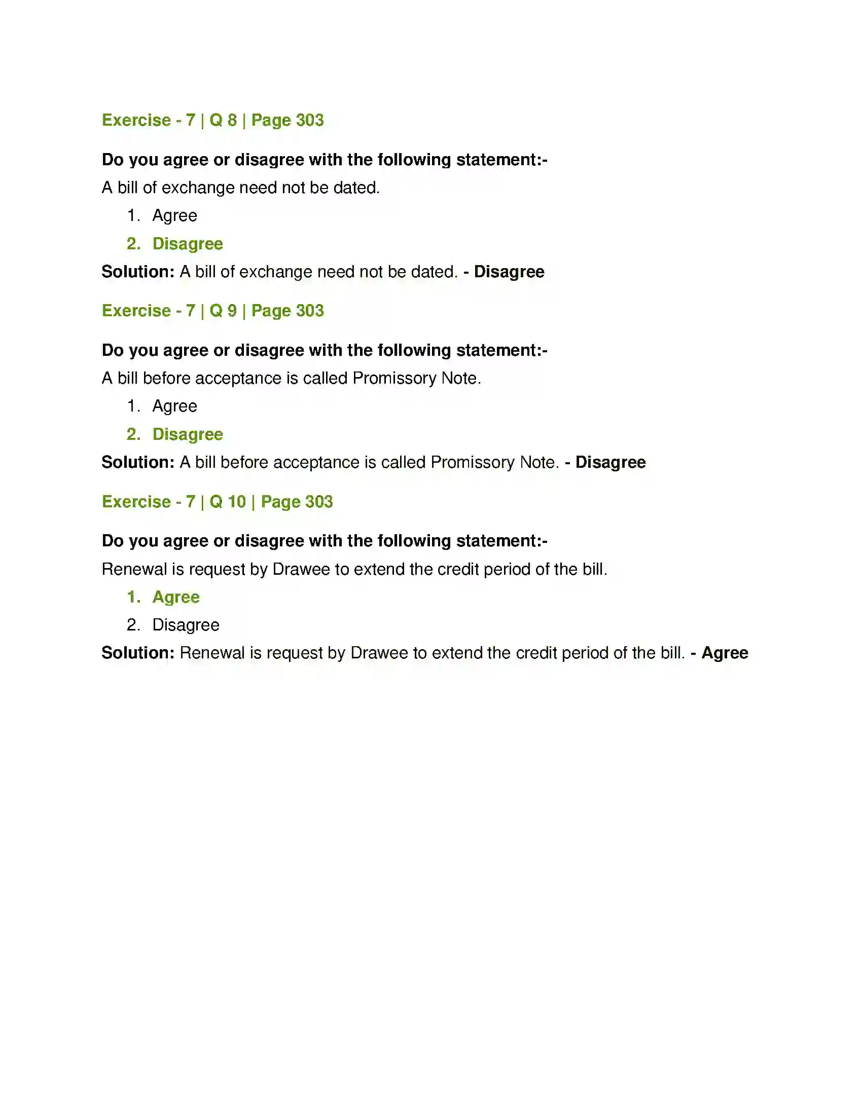 Maharashtra Board Class 12th Book Keeping & Accountancy Bills of Exchange Solution 16