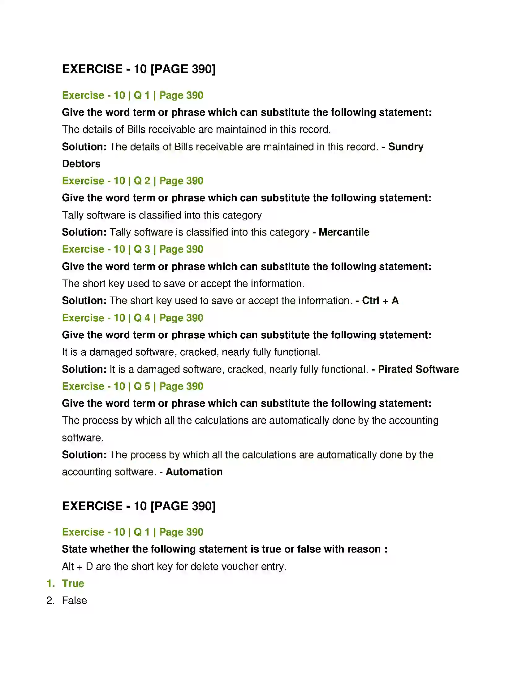 Maharashtra Board Class 12th Book Keeping & Accountancy Computer In Accounting Solution 2