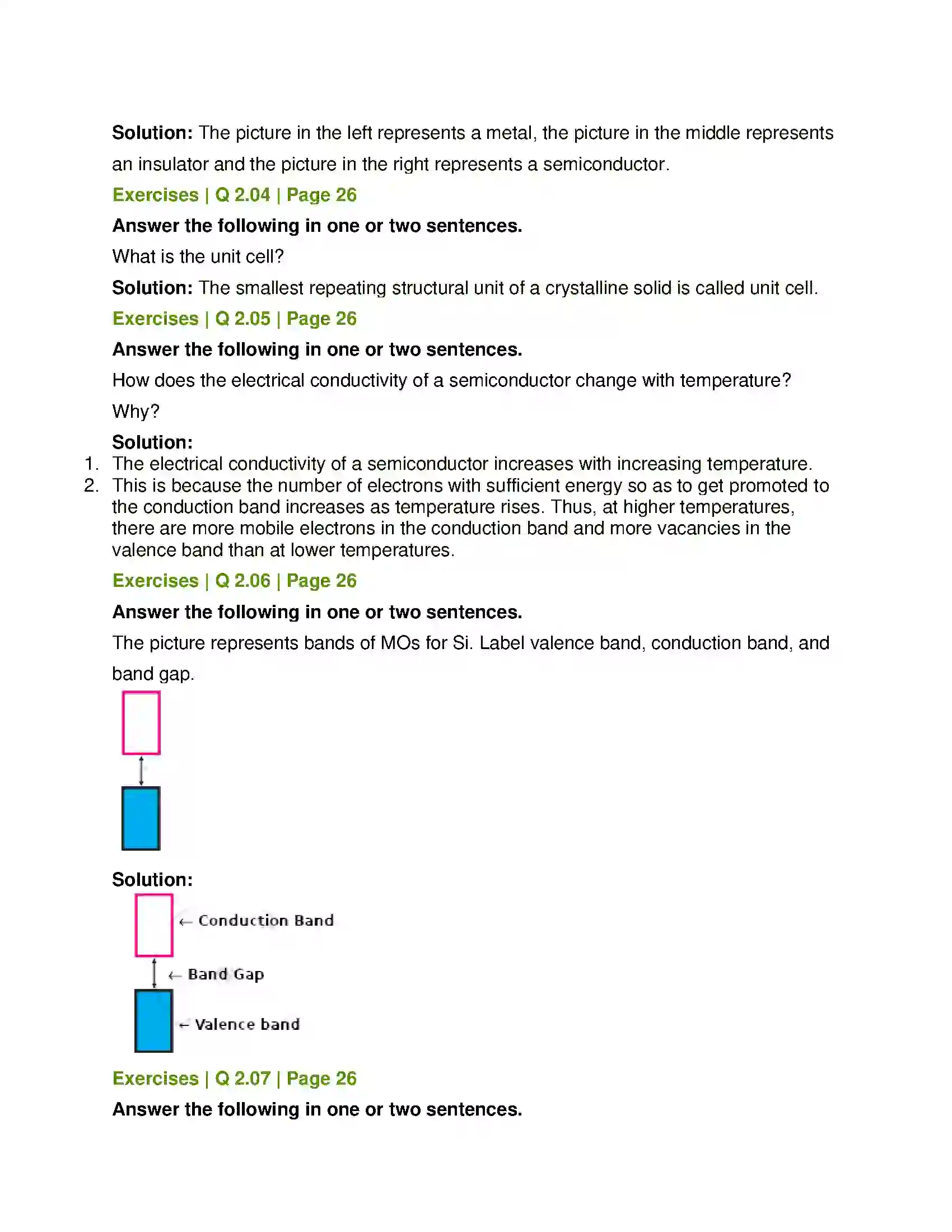 Maharashtra Board Class 12th Chemistry Solid State Solution 4