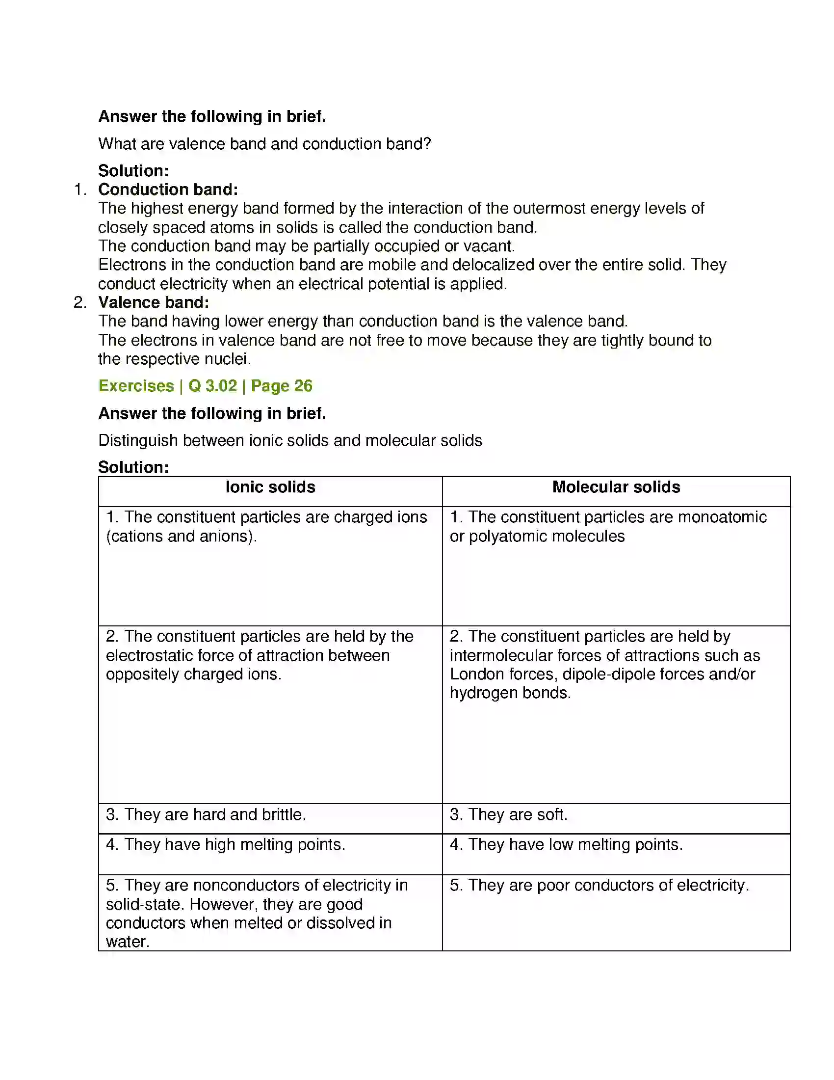Maharashtra Board Class 12th Chemistry Solid State Solution 6