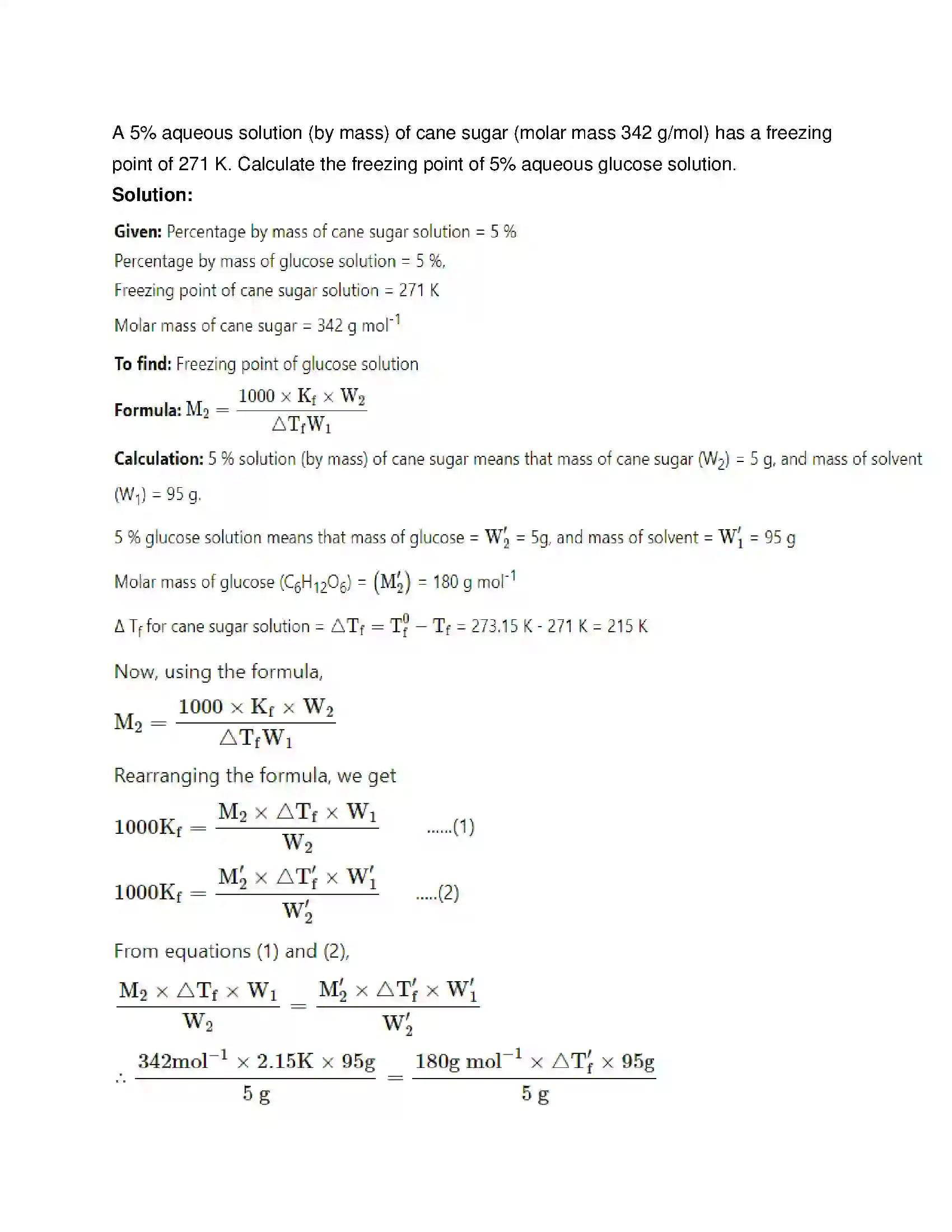 Maharashtra Board Class 12th Chemistry Solutions Solution 19