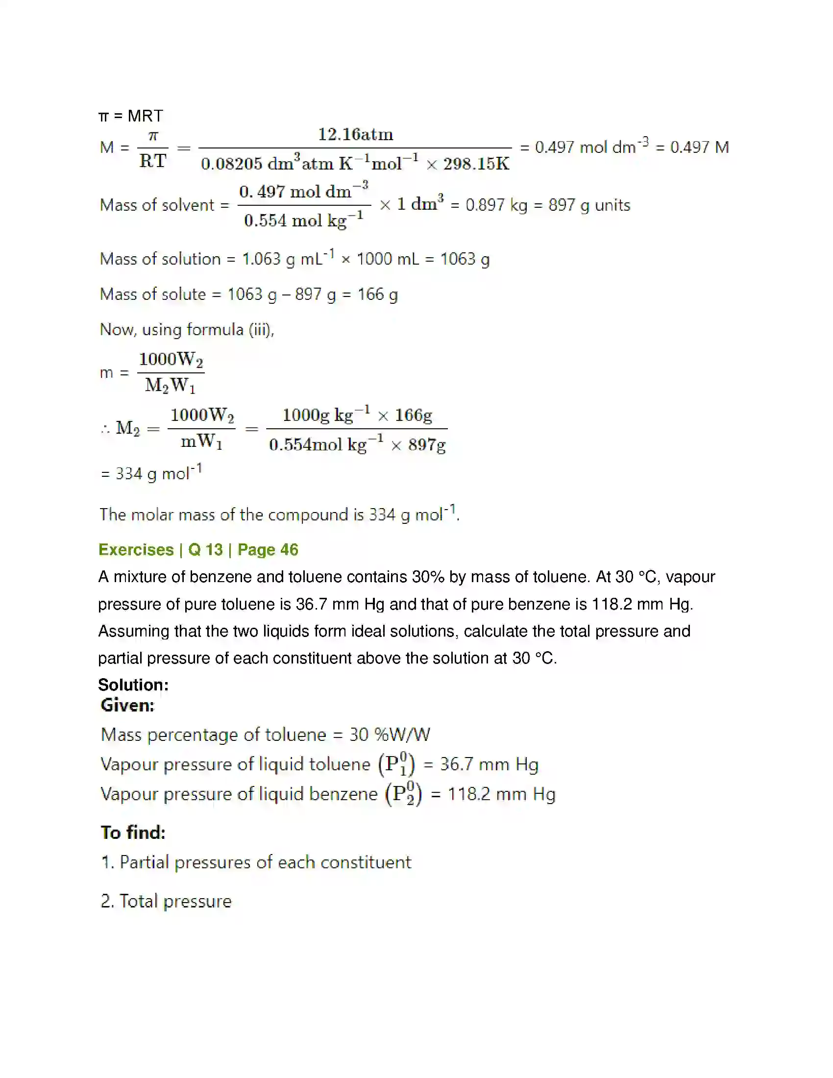 Maharashtra Board Class 12th Chemistry Solutions Solution 23