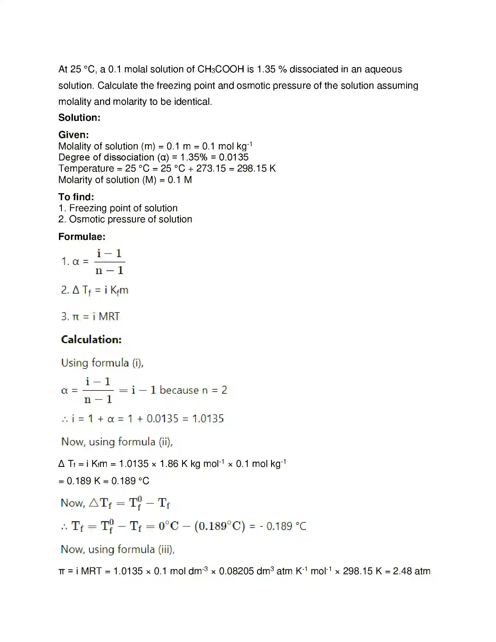 Maharashtra Board Class 12th Chemistry Solutions Solution 25