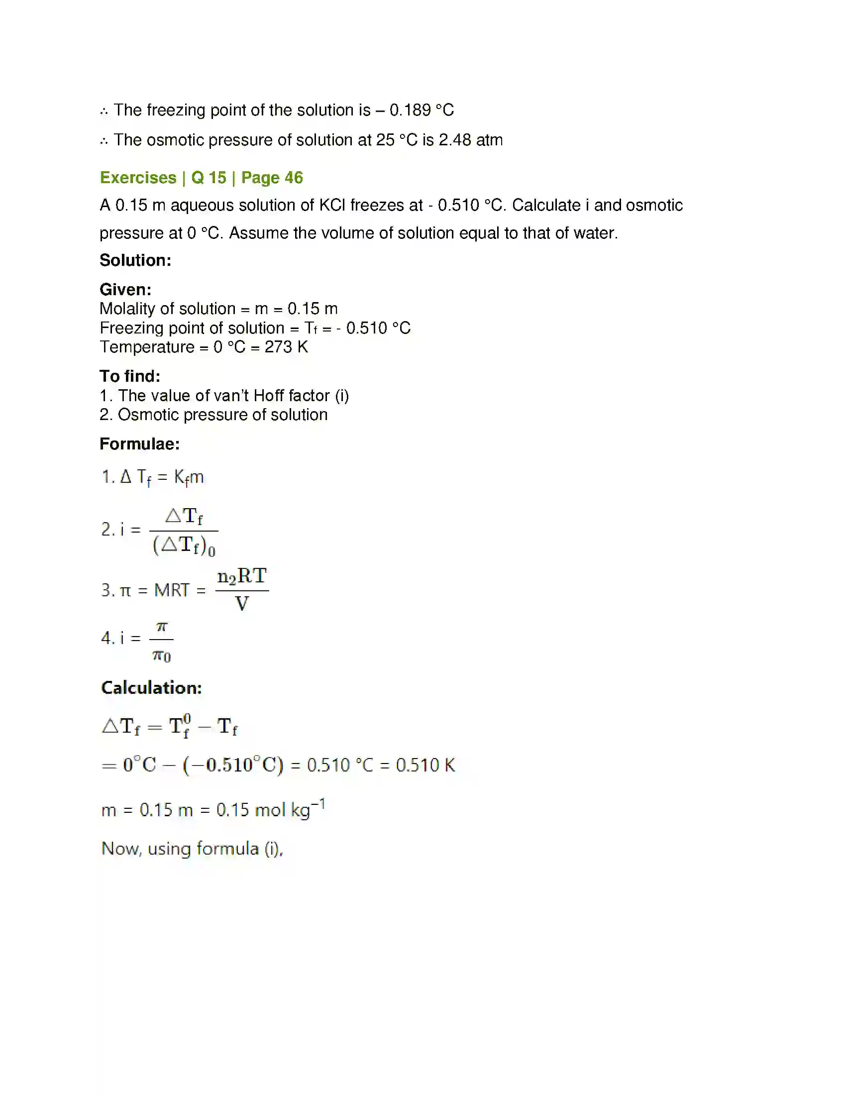 Maharashtra Board Class 12th Chemistry Solutions Solution 26