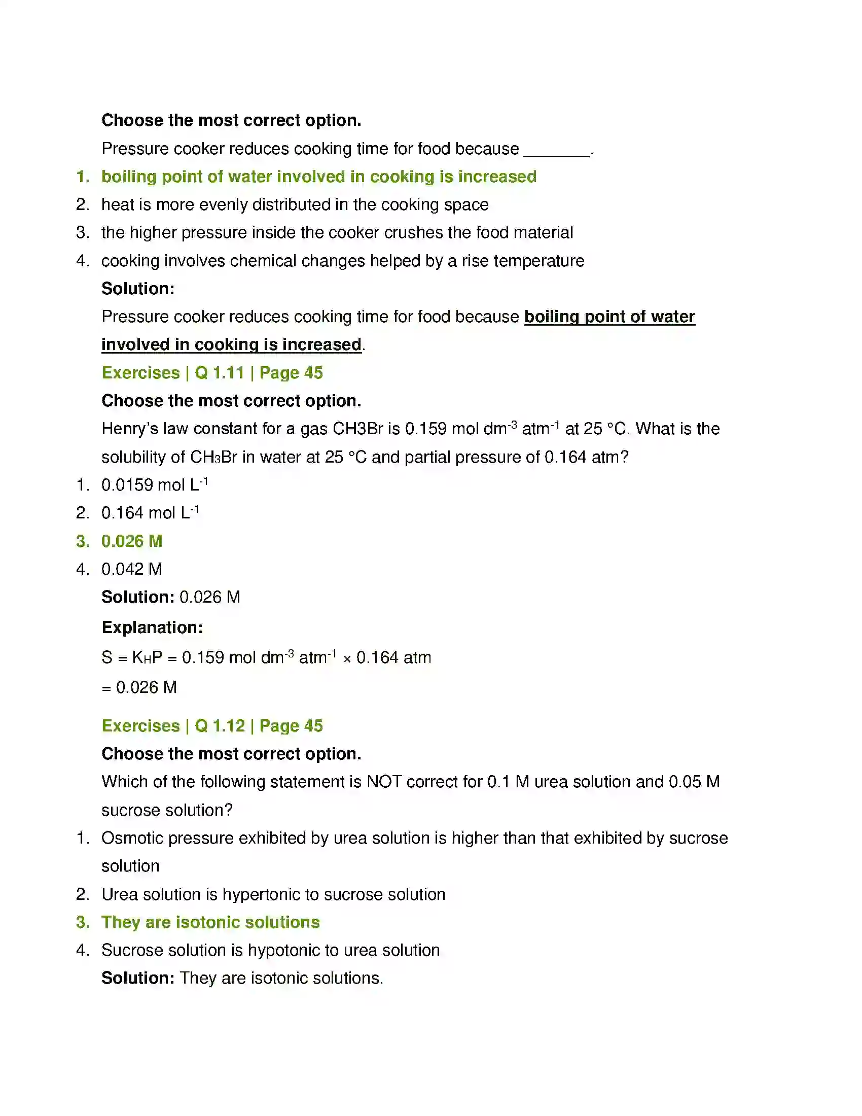Maharashtra Board Class 12th Chemistry Solutions Solution 4