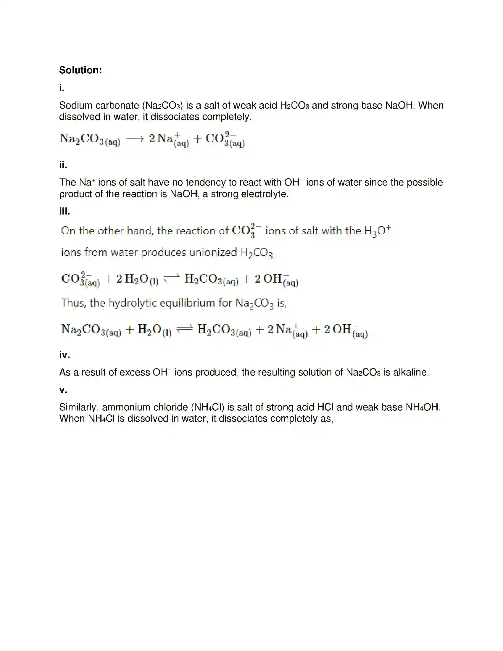 Maharashtra Board Class 12th Chemistry Ionic Equilibria Solution 11