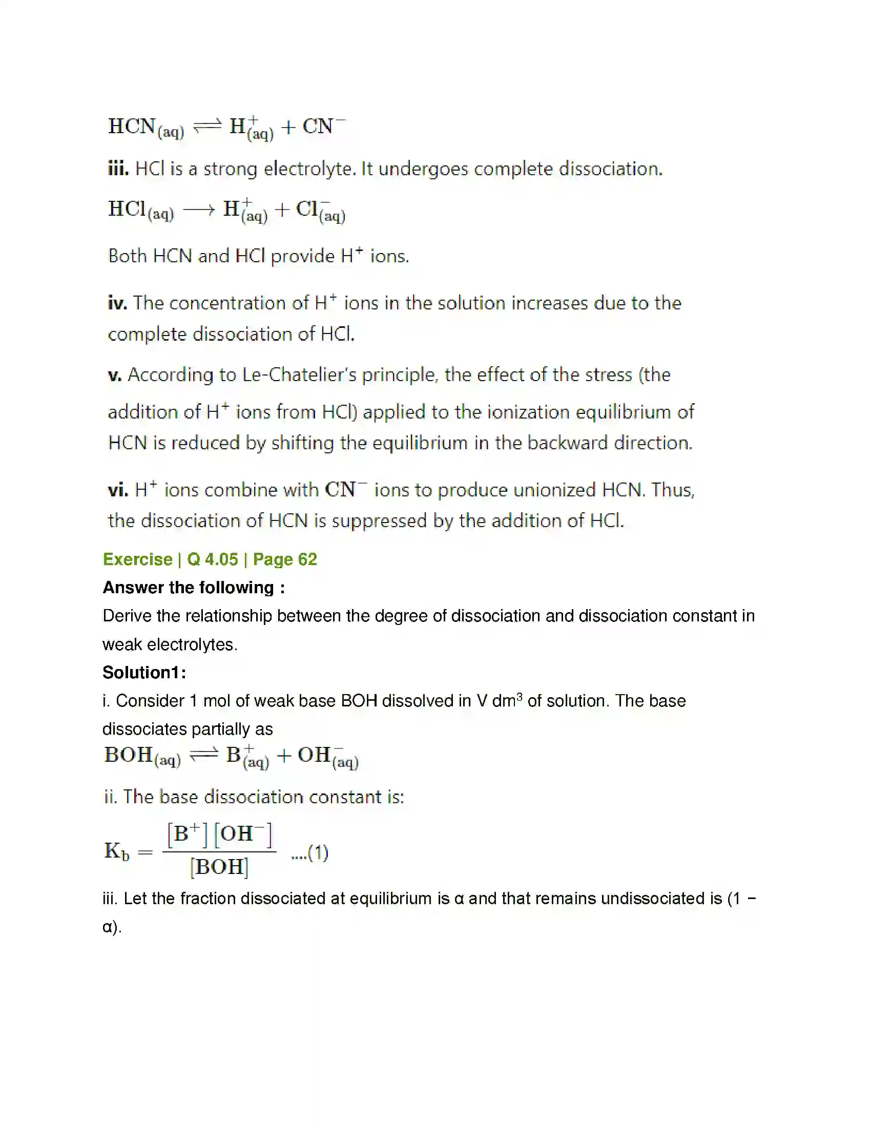 Maharashtra Board Class 12th Chemistry Ionic Equilibria Solution 19