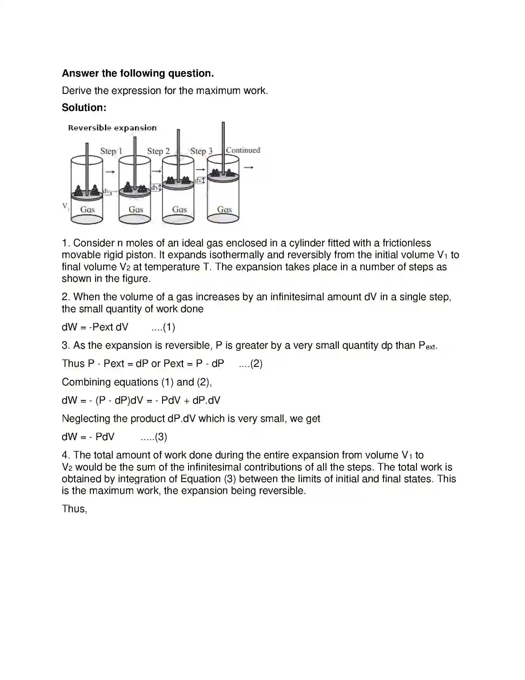 Maharashtra Board Class 12th Chemistry Chemical Thermodynamics Solution 12