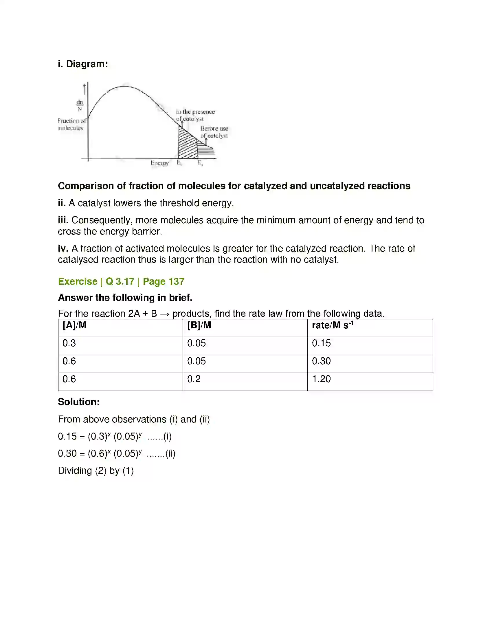 Maharashtra Board Class 12th Chemistry Chemical Kinetics Solution 22